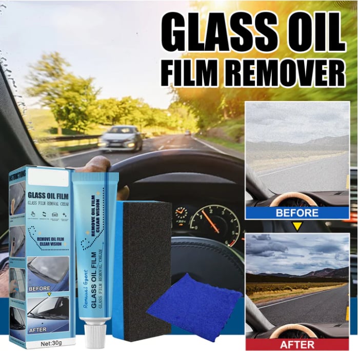 (🔥Last Day Promotion- SAVE 48% OFF)Glass Oil Film Removal Cream