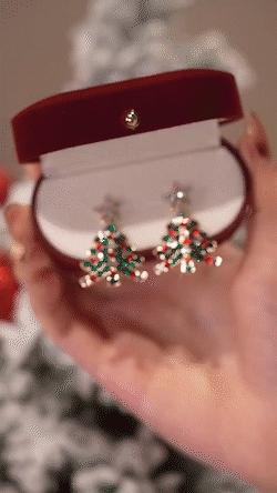 Christmas Sale 50% OFF -  Christmas Tree Earrings