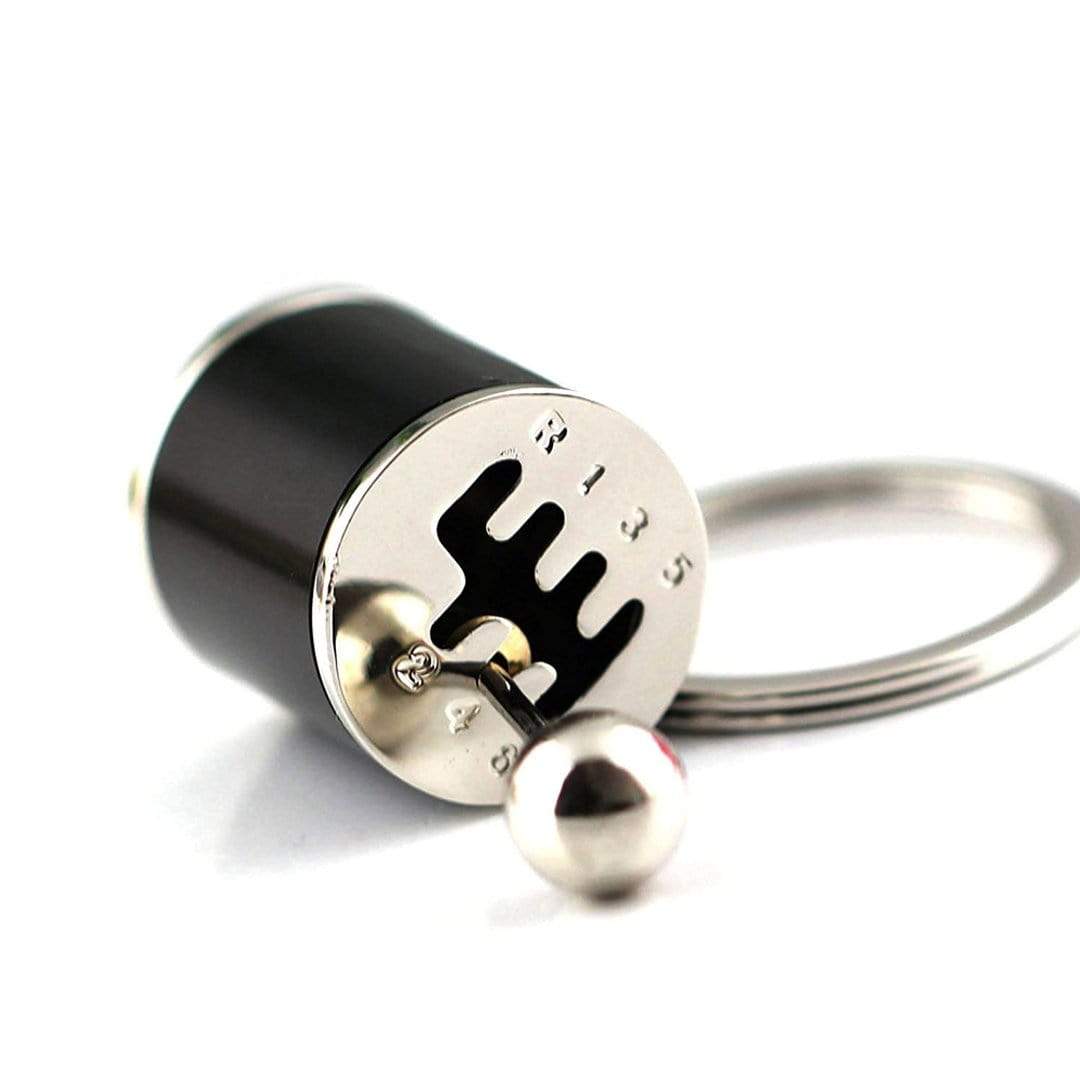 SIX-SPEED GEAR SHIFT KEYCHAIN FOR CAR ENTHUSIASTS