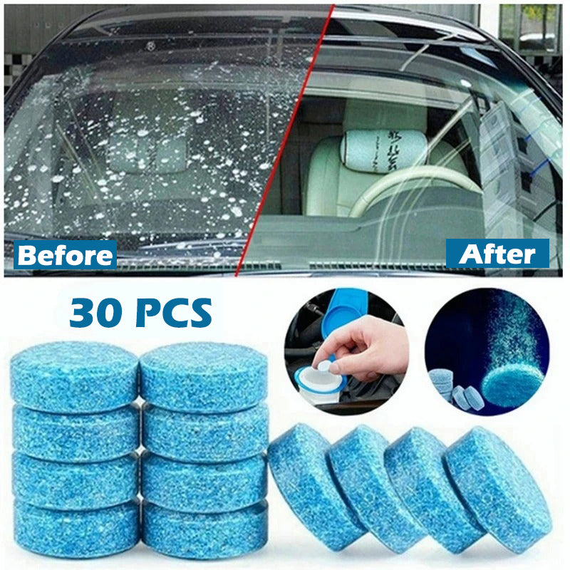 Car Windscreen Cleaning Tablets (30/ 50/ 100)Pcs