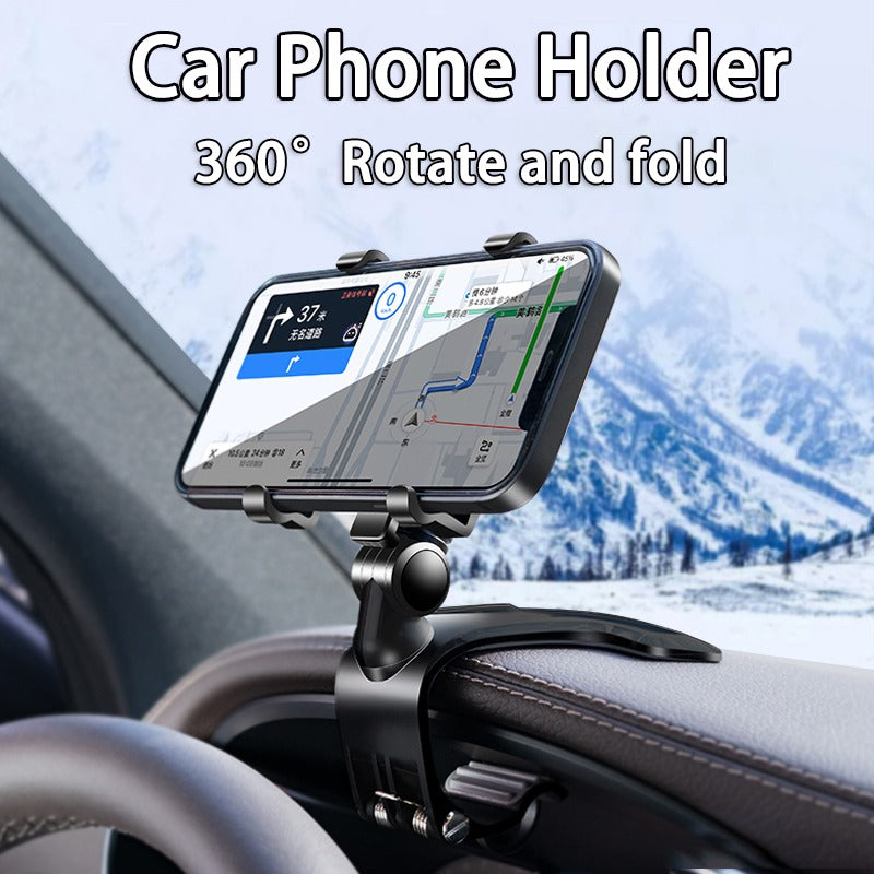 Dashboard car phone holder 360º