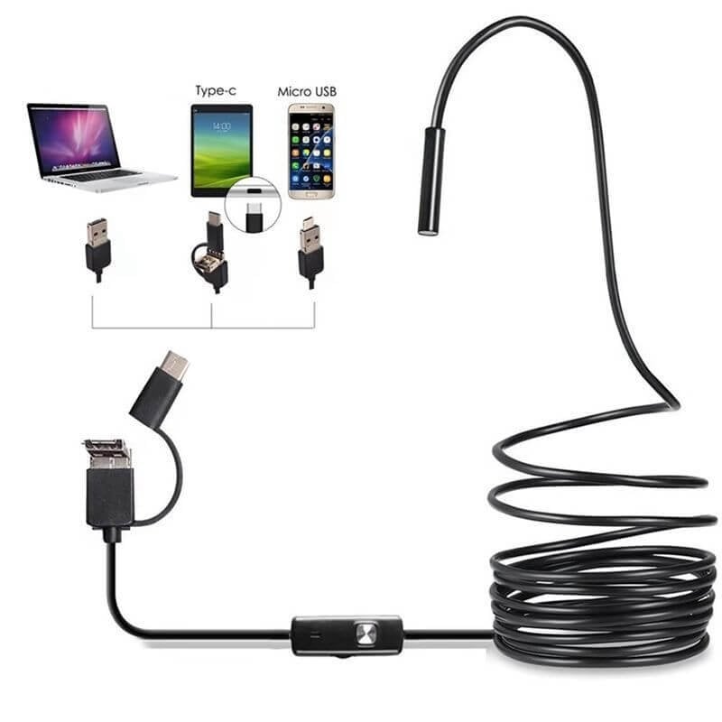 3 IN 1 USB Endoscope ( Universal across all platforms )