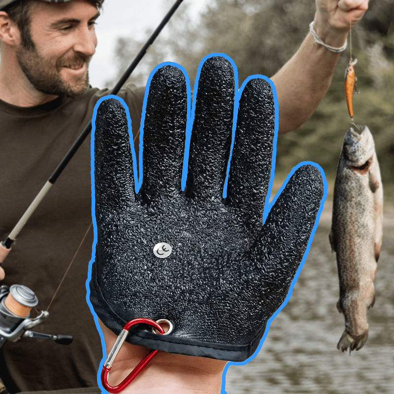 🔥Last Day Promotion 50% OFF-Fishing Catching Gloves Non-slip Fisherman Protect Hand(Buy 4 Get Extra 30% OFF & Free Shipping)