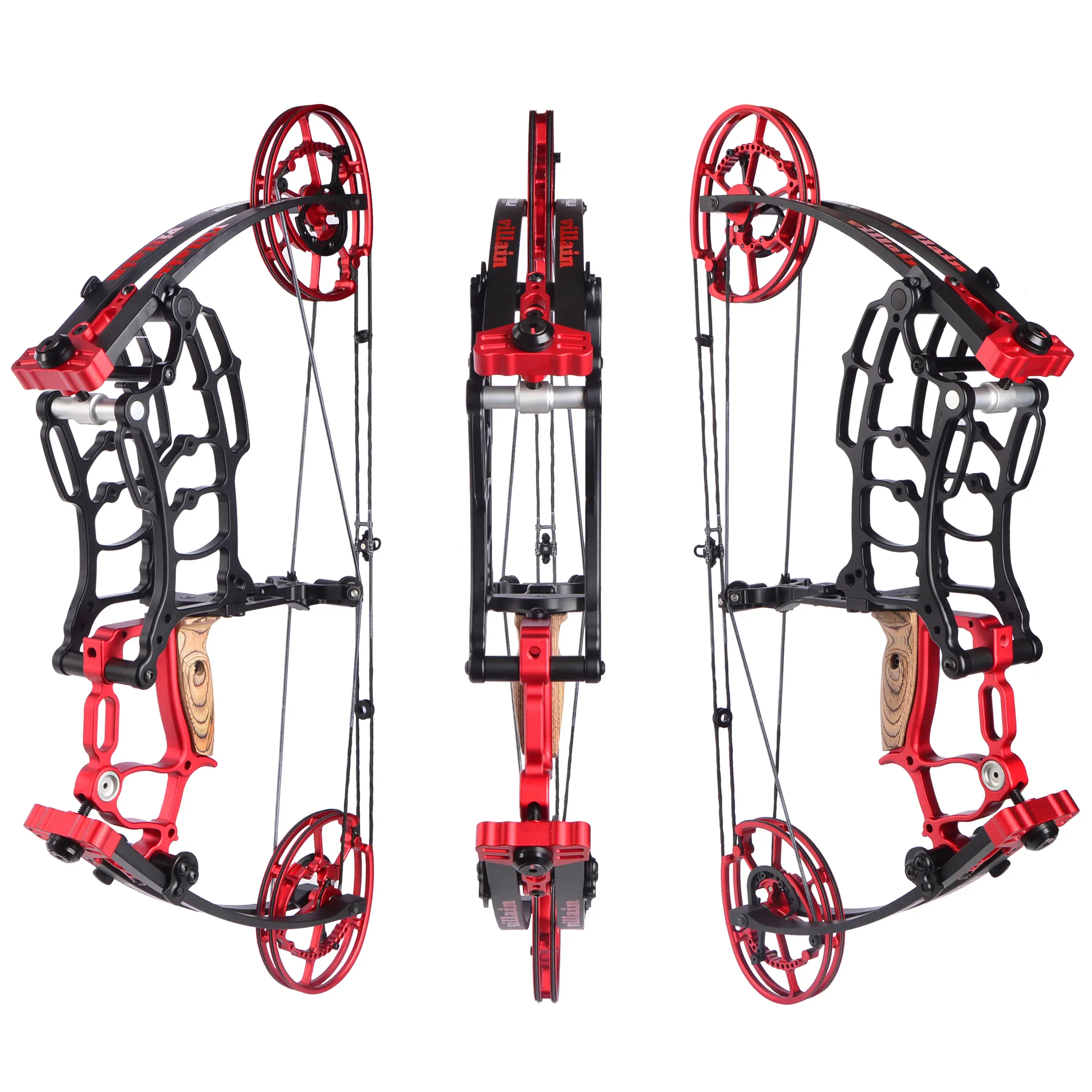TUOLU VILLAIN 20" Mini Dual-Use Compound Bow 40-65 lbs Steel Ball Bow-CHN Archery