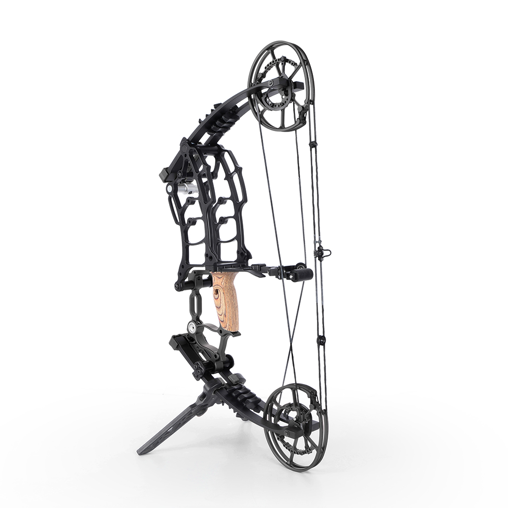 TUOLU VILLAIN 20" Mini Dual-Use Compound Bow 40-65 lbs Steel Ball Bow-CHN Archery