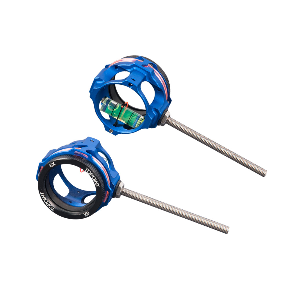 TOPOINT TP8710 Pro Compound Target Sight Scope 2X 4X 6X 8X Lens-CHN Archery