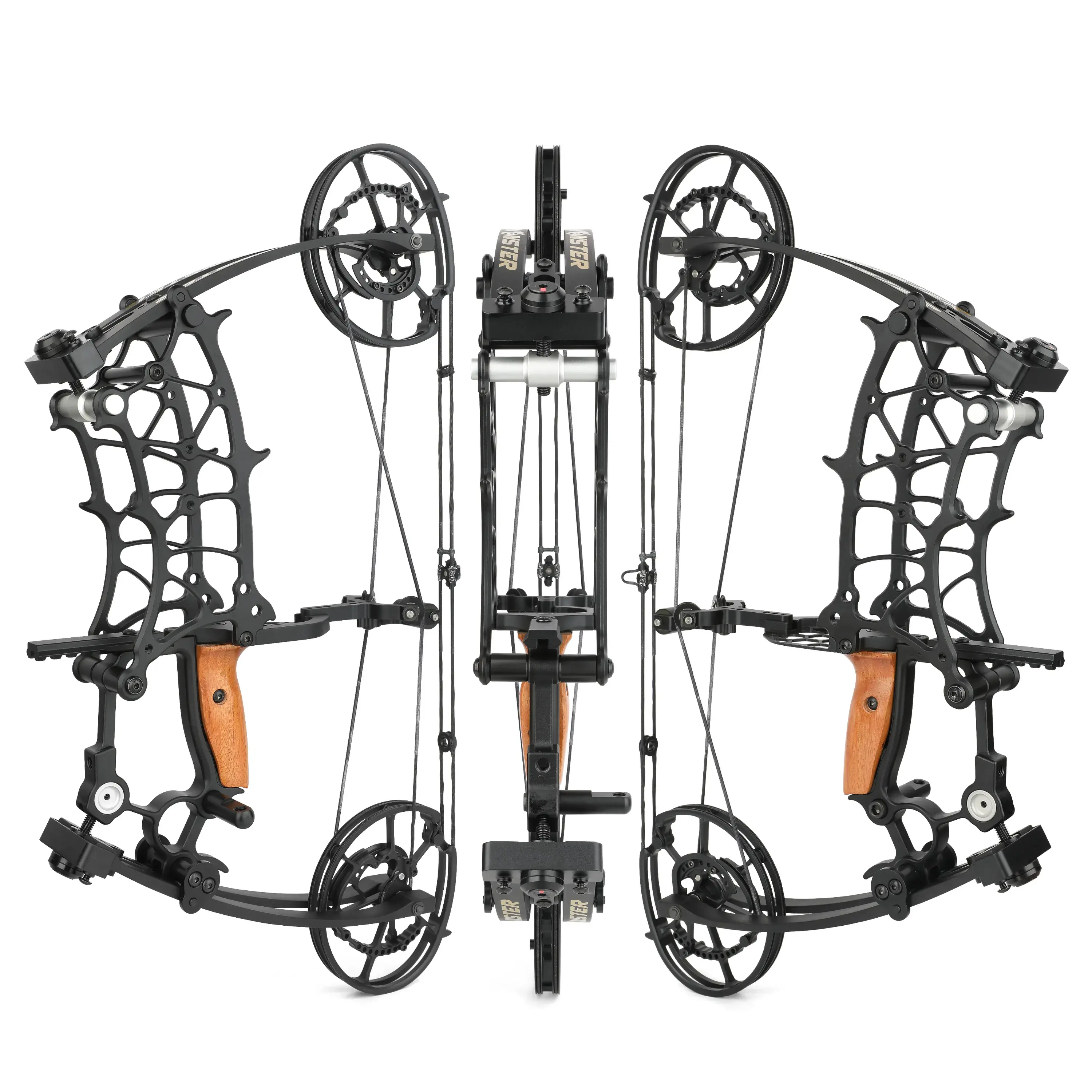 TUOLU MONSTER 18" Short Axis Mini Compound Hunting Bow 45-70 lbs-CHN Archery