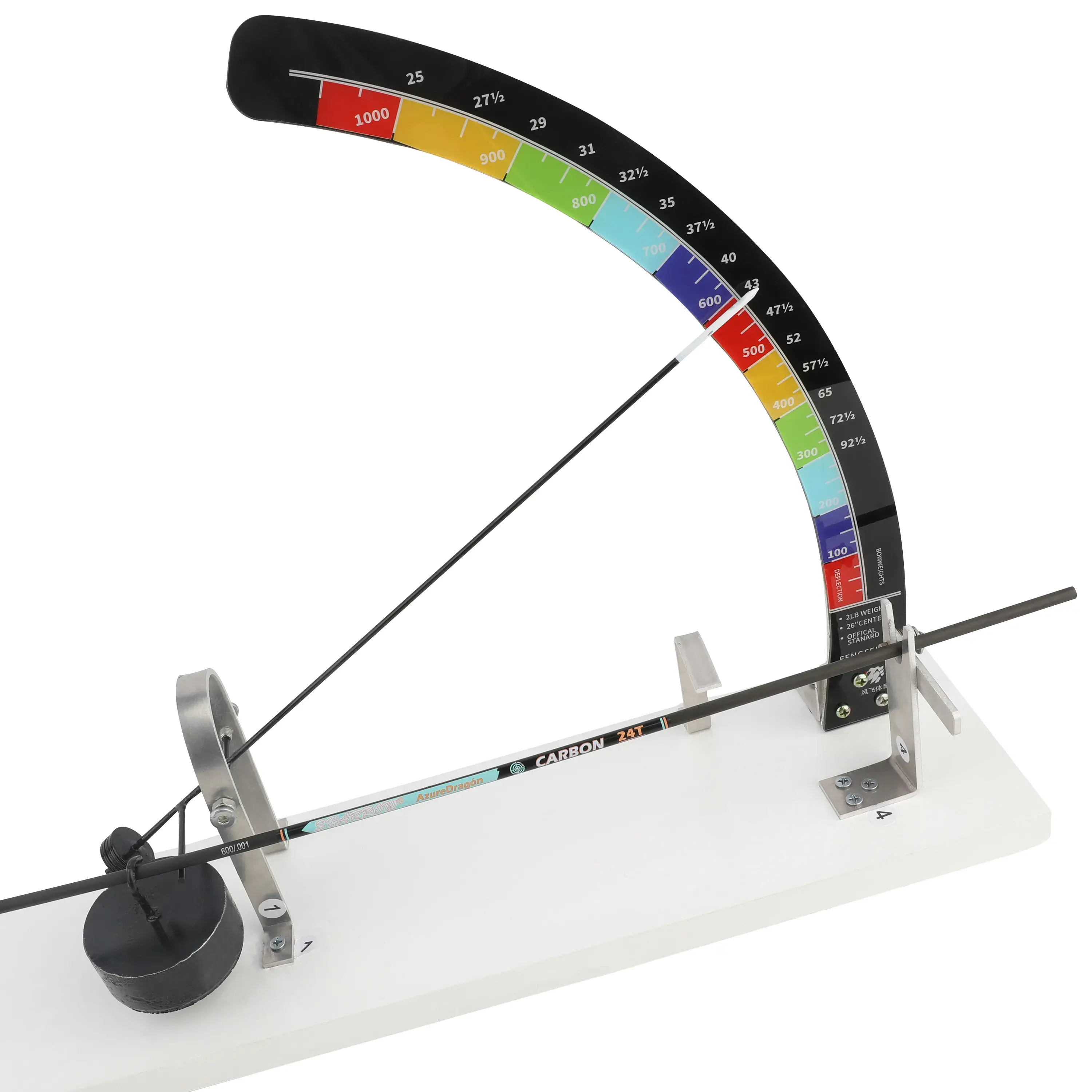 Arrow Spine Tester High Precision Arrow Spine Gauge-CHN Archery