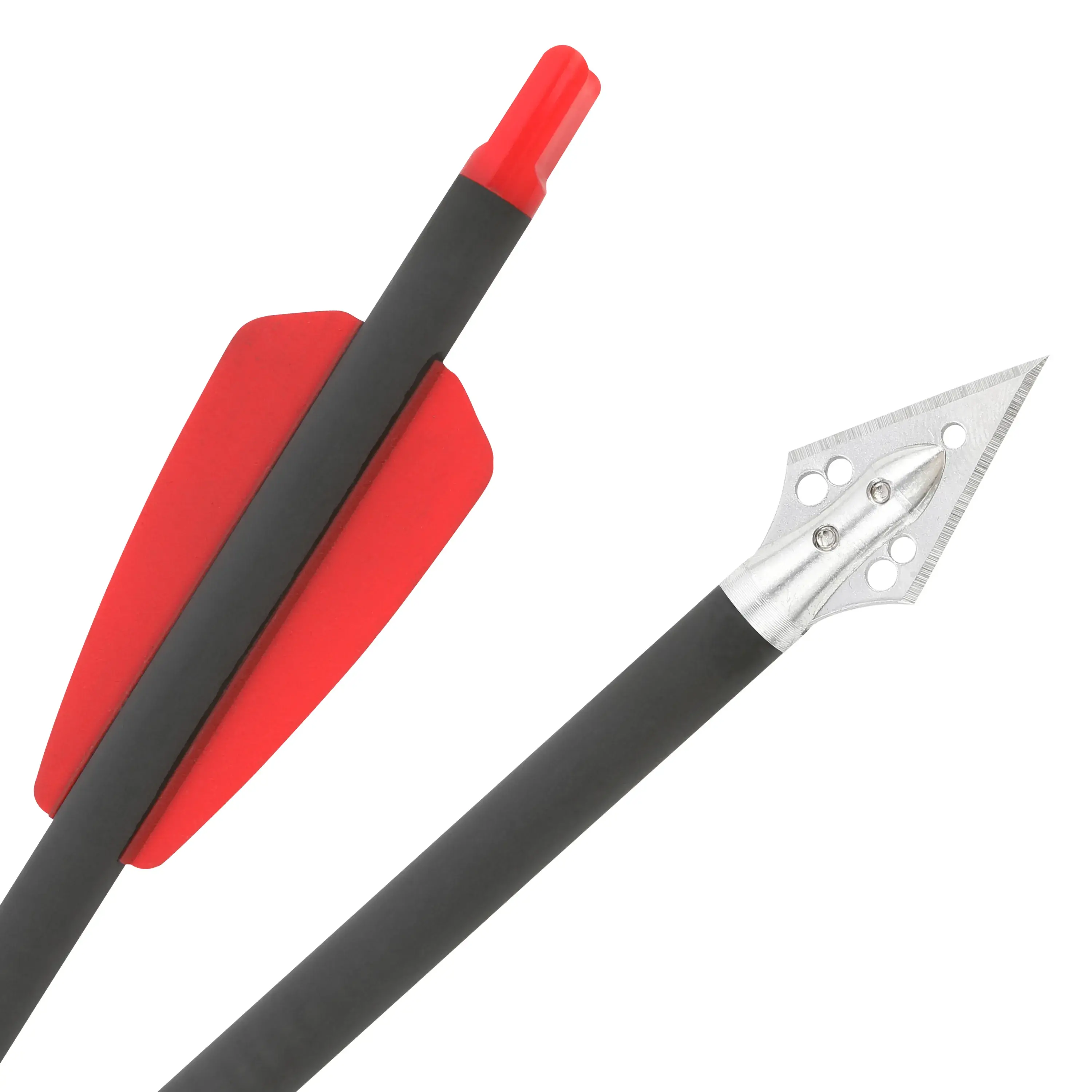 SHARROW 8.9" Pure Carbon Crossbow Bolts - ID 6.2 mm (12 Pack)-CHN Archery