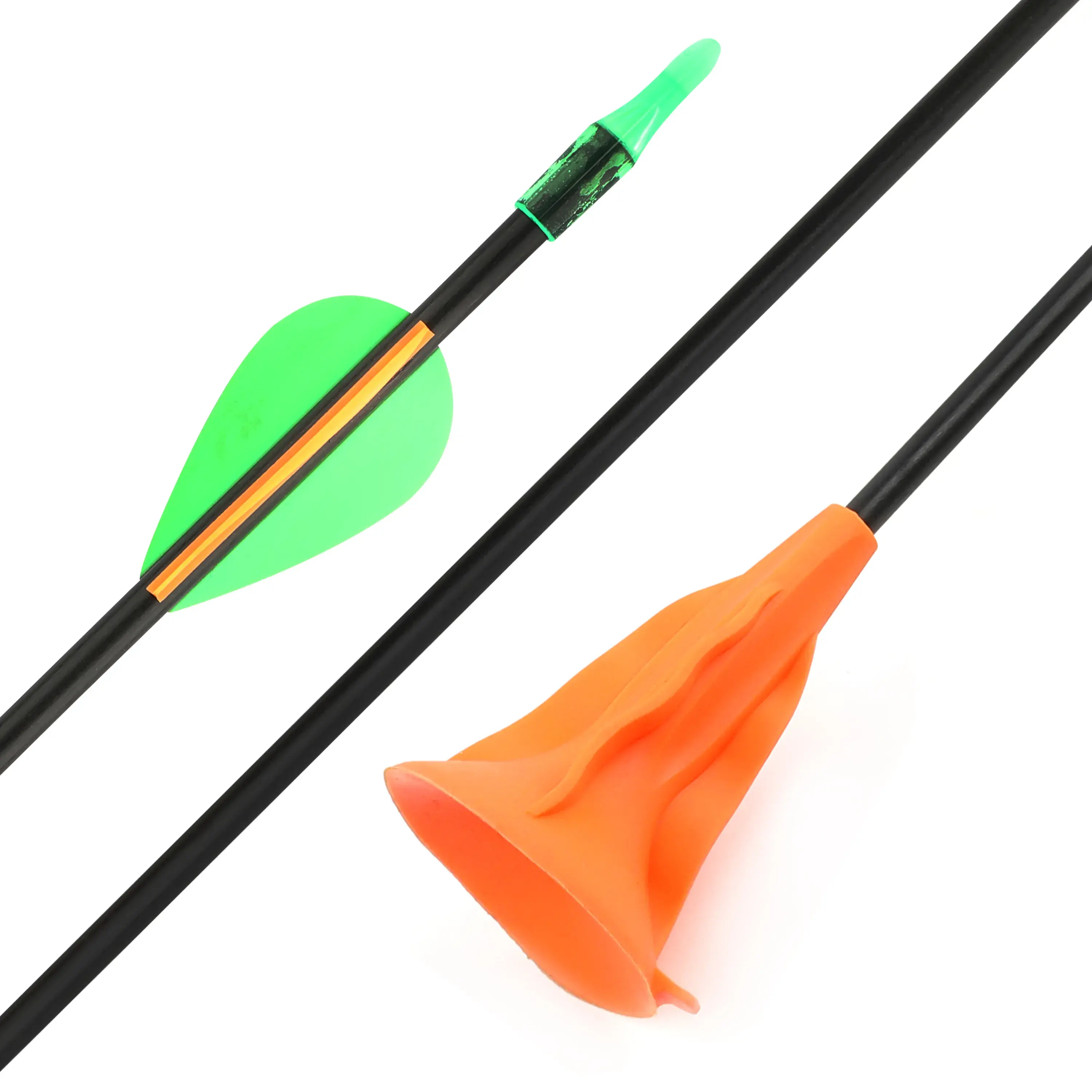 SHARROW 29" Archery Game Arrows for Kids Fiberglass Arrows (12 Pack)-CHN Archery