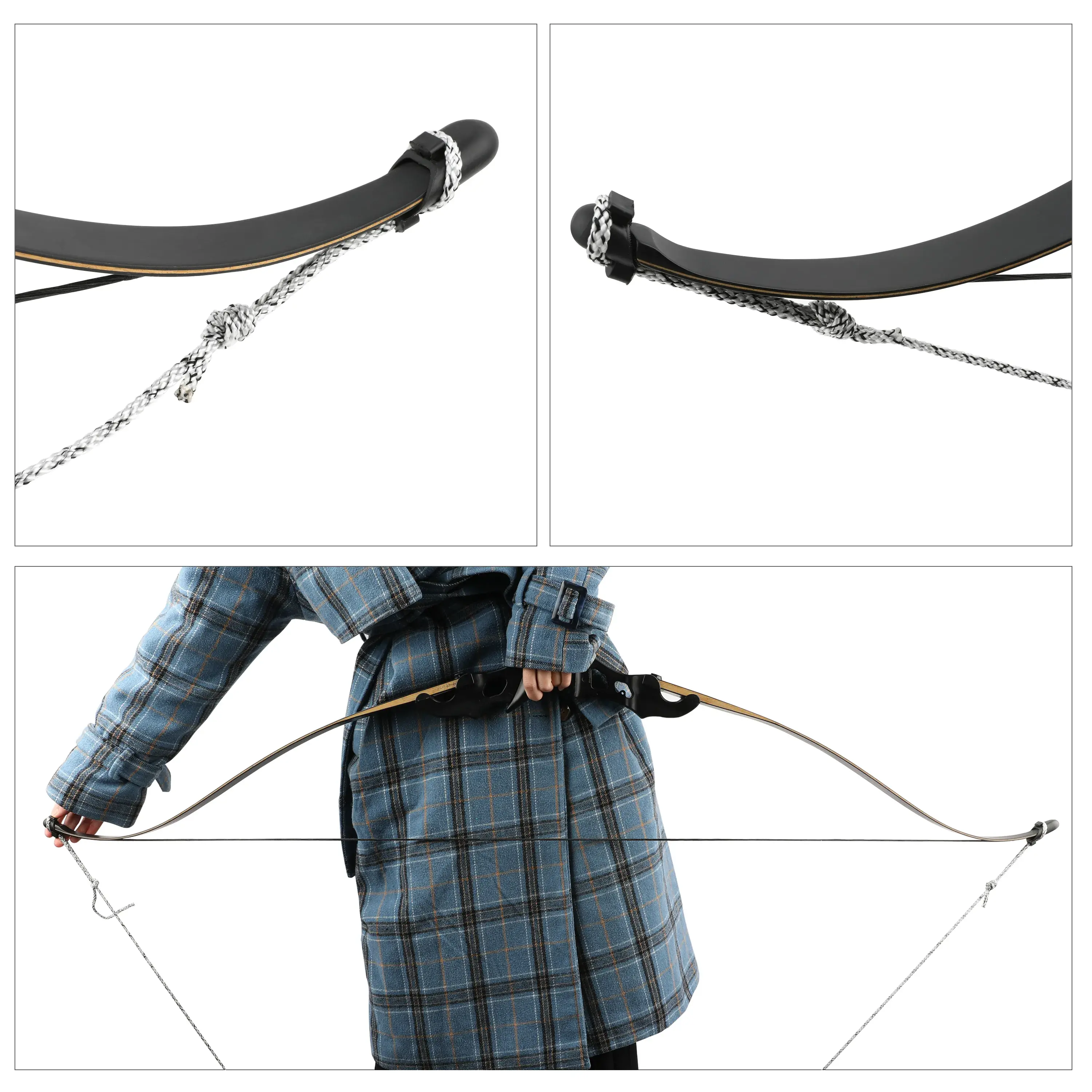 TOPOINT TP122 Nylon Recurve Bow Stringer Tool-CHN Archery