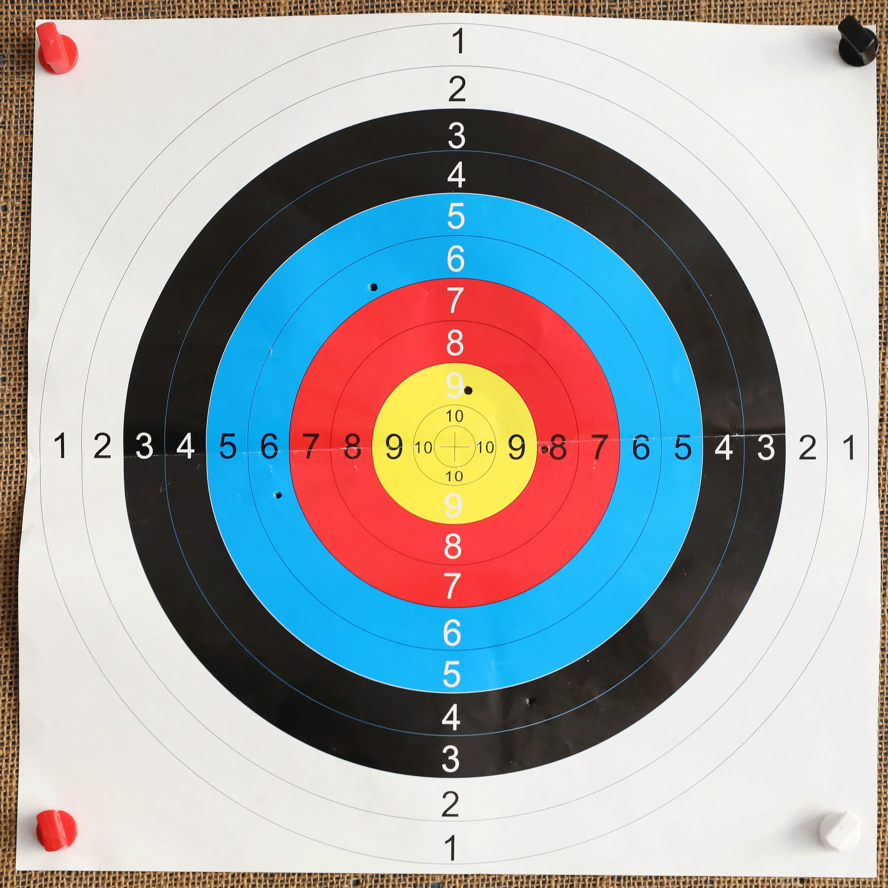 2.5" Manganese Steel Archery Target Face Pins Target Nails (12 Pack)-CHN Archery