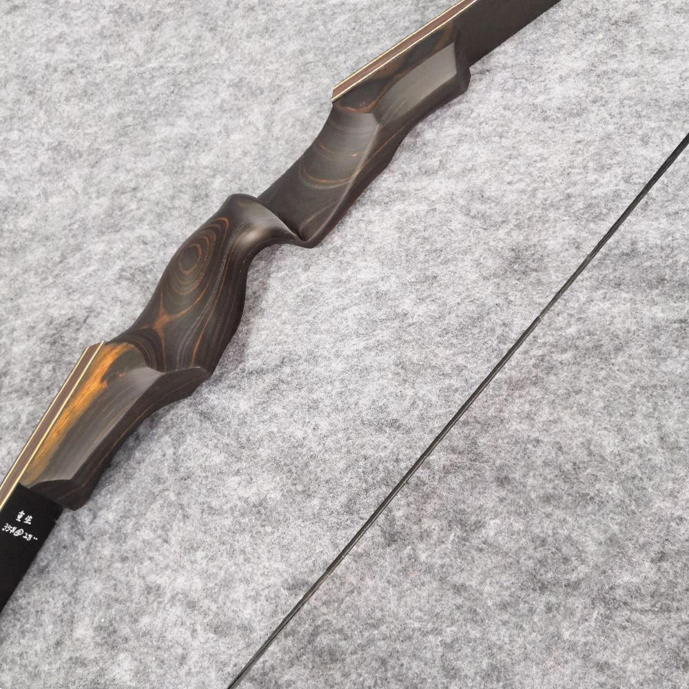 BLACK HUNTER 60" Takedown Wood Recurve Bow 25-60 lbs-CHN Archery