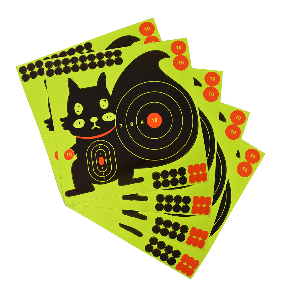 Paper Archery Targets Self-Adhesive Splash Target Faces (10 Pack)-CHN Archery