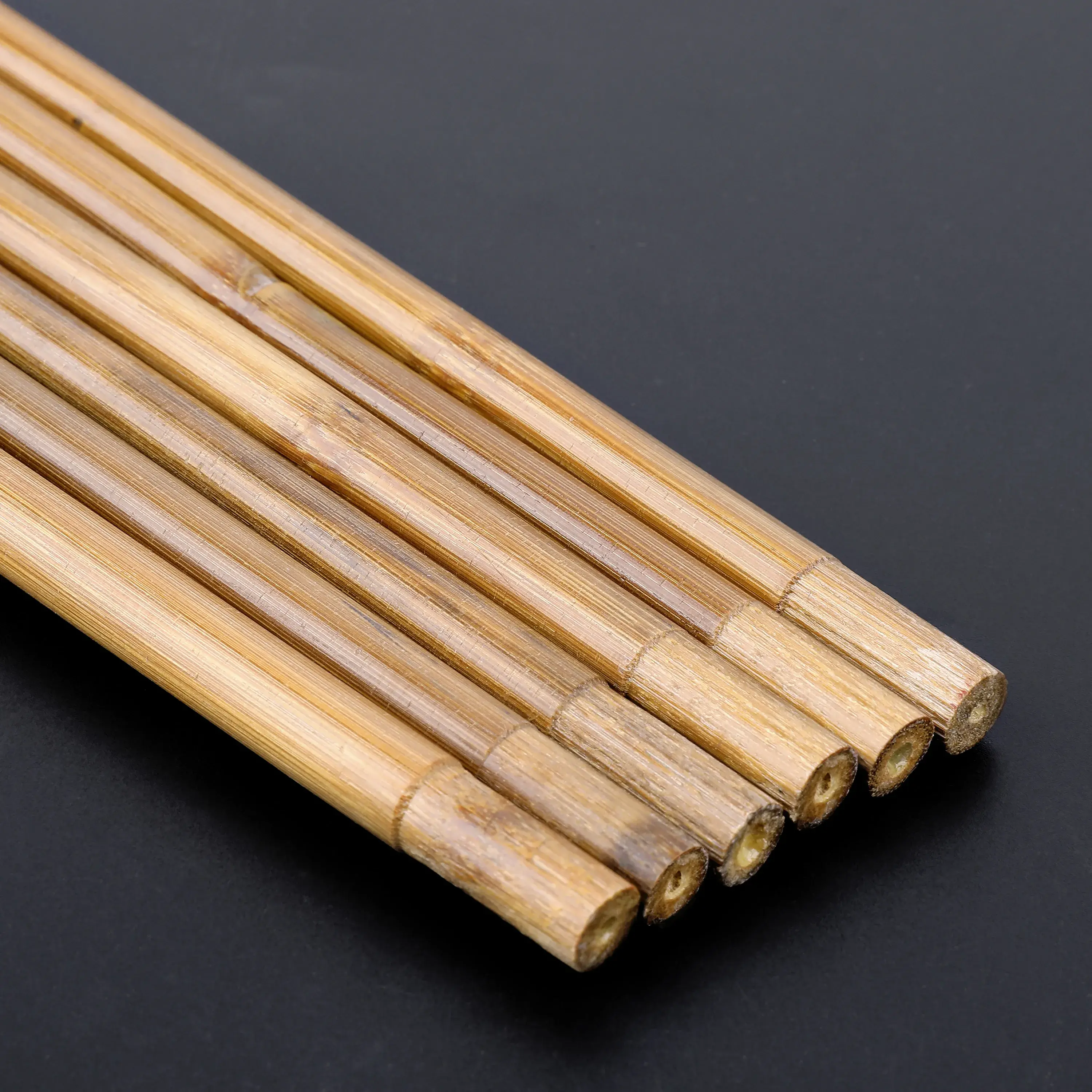 Traditional Bamboo Arrows with 5" Natural Turkey Feathers (12 Pack)-CHN Archery