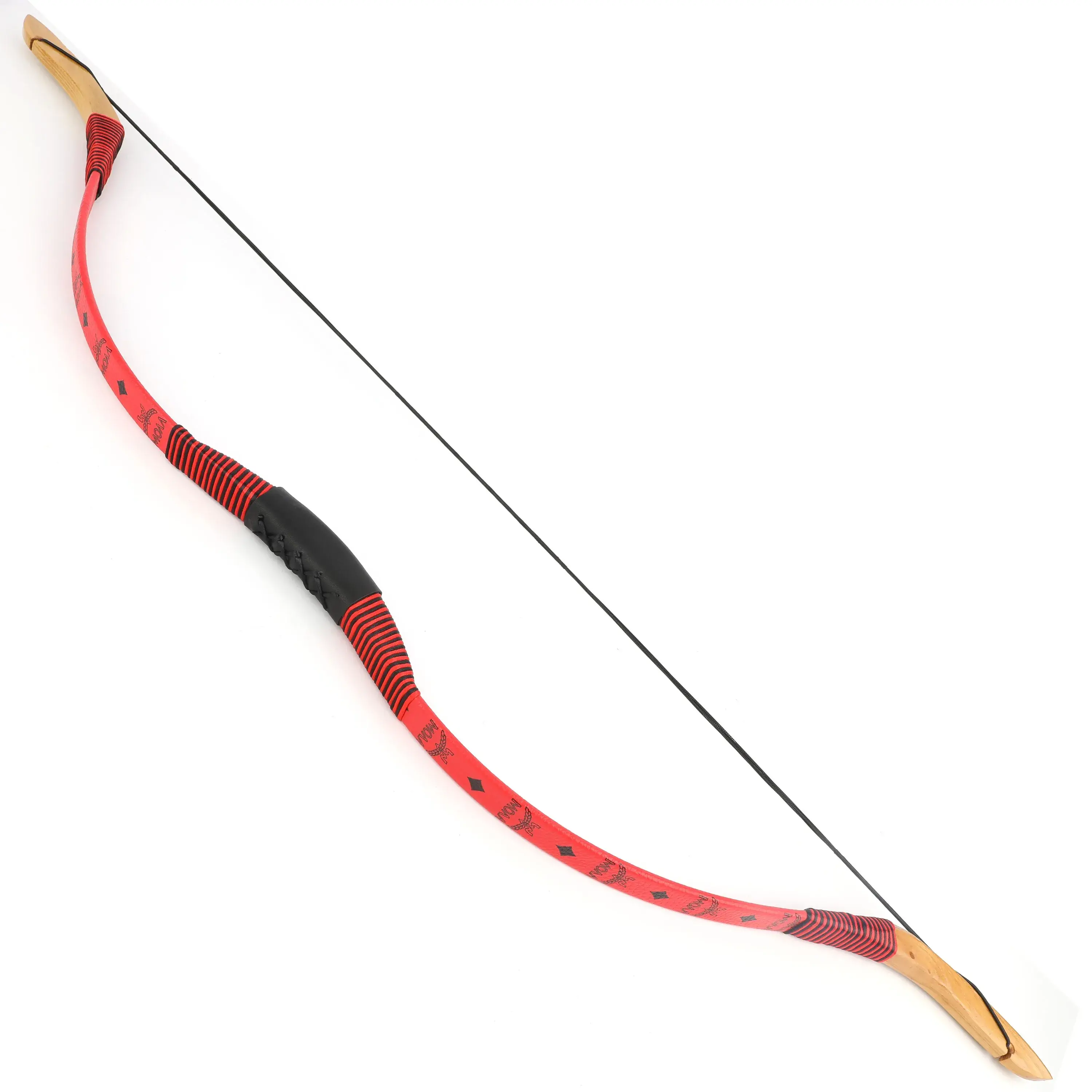 Leather Print Epoxy Resin Horsebow for Kids/Adults 12-50 lbs-CHN Archery