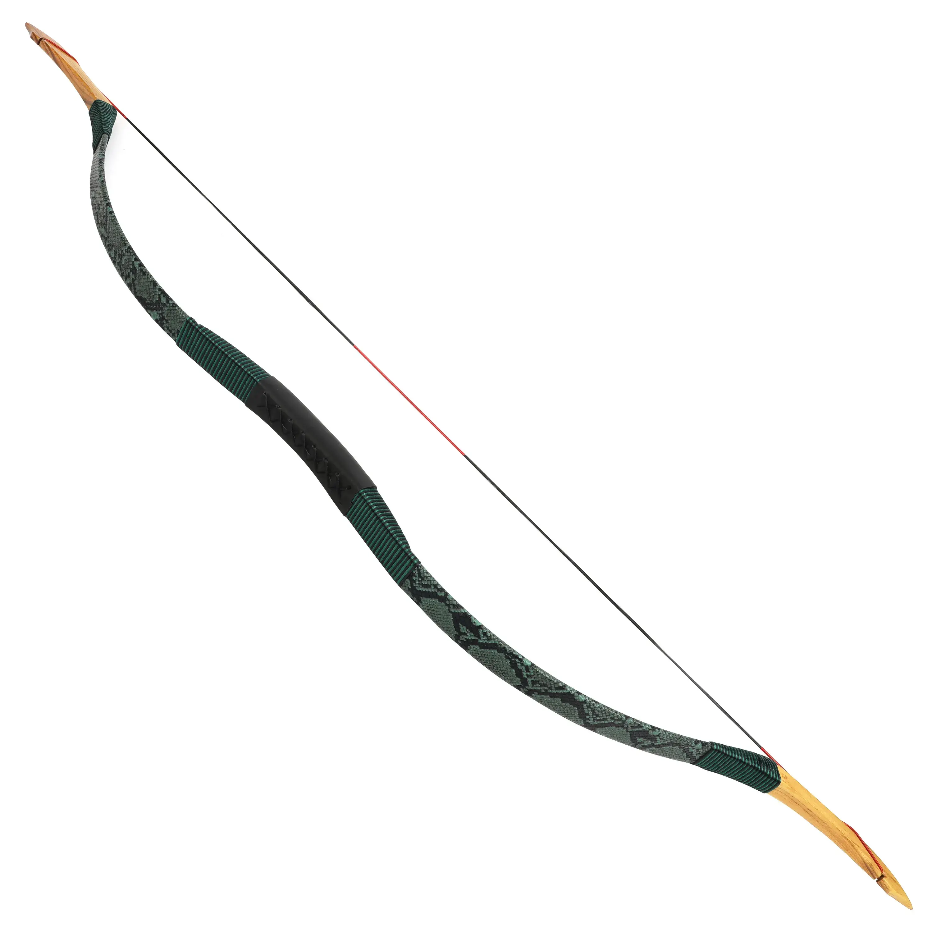 Leather Print Epoxy Resin Horsebow for Kids/Adults 12-50 lbs-CHN Archery