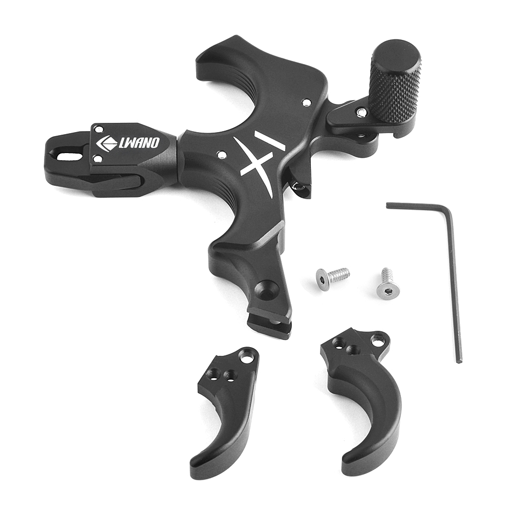 LWANO WARRIOR X1 Handheld 3/4 Finger Archery Thumb ReleaseCHN Archery