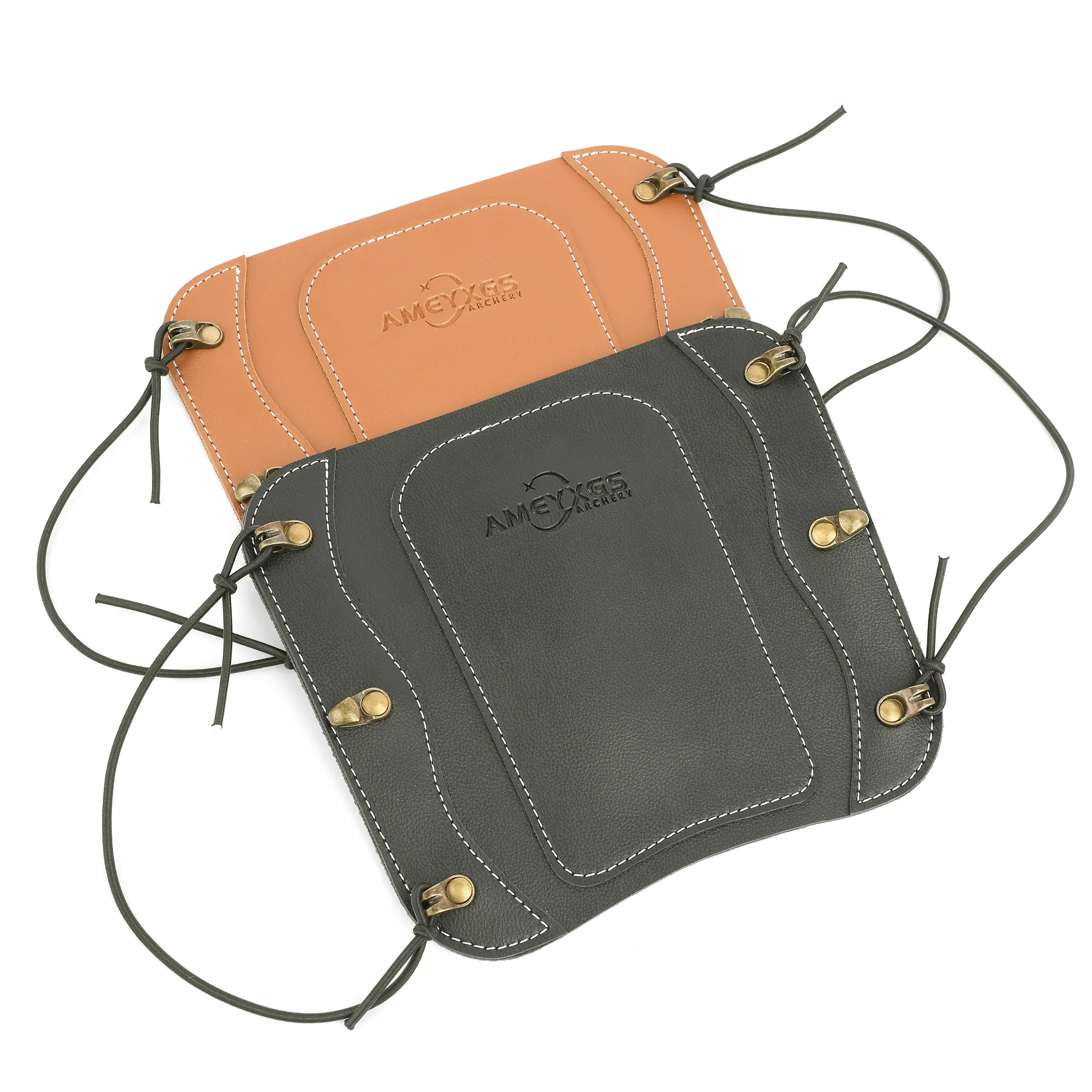 AMEYXGS Traditional Archery Arm Guard Leather Armguard-CHN Archery