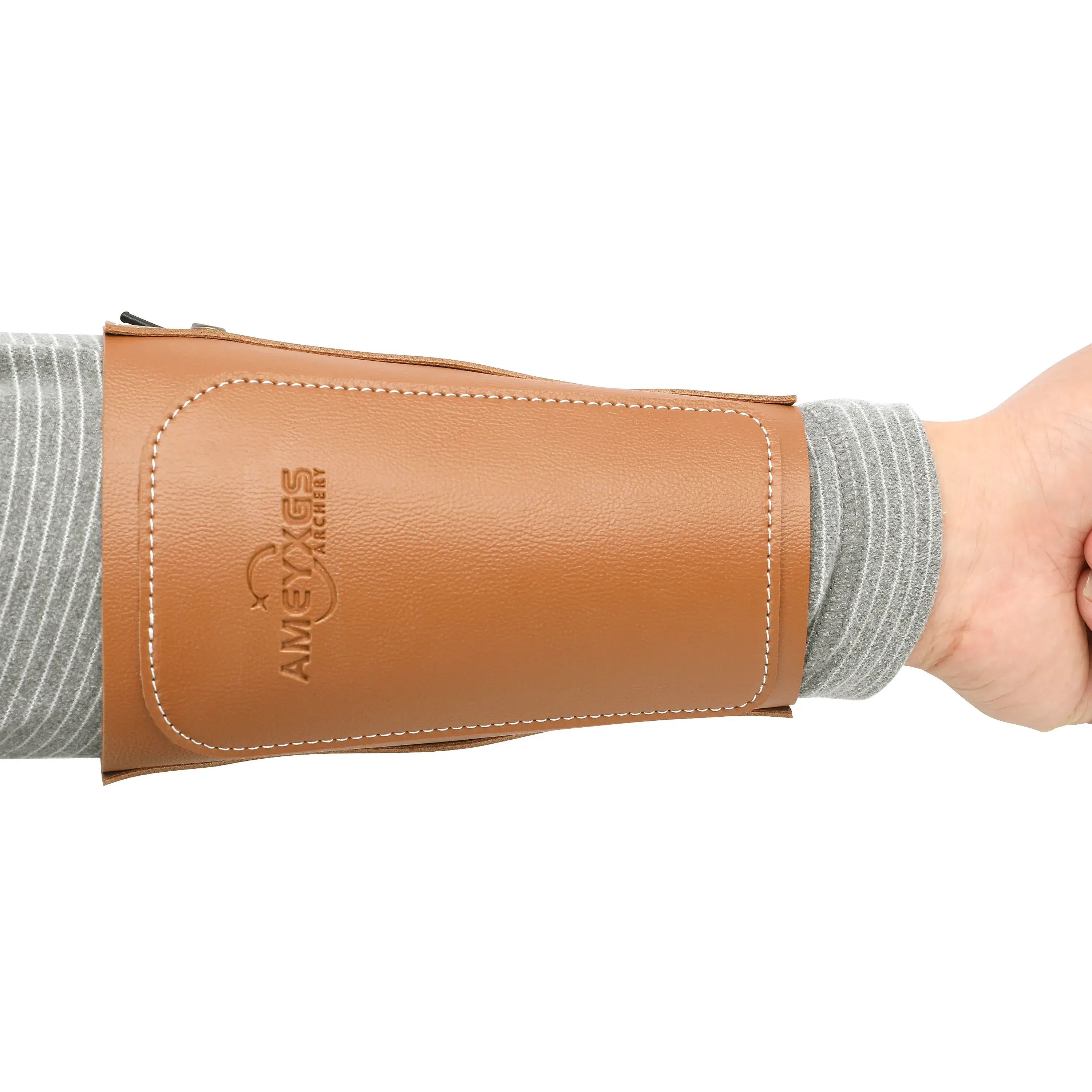 AMEYXGS Traditional Archery Arm Guard Leather Armguard-CHN Archery