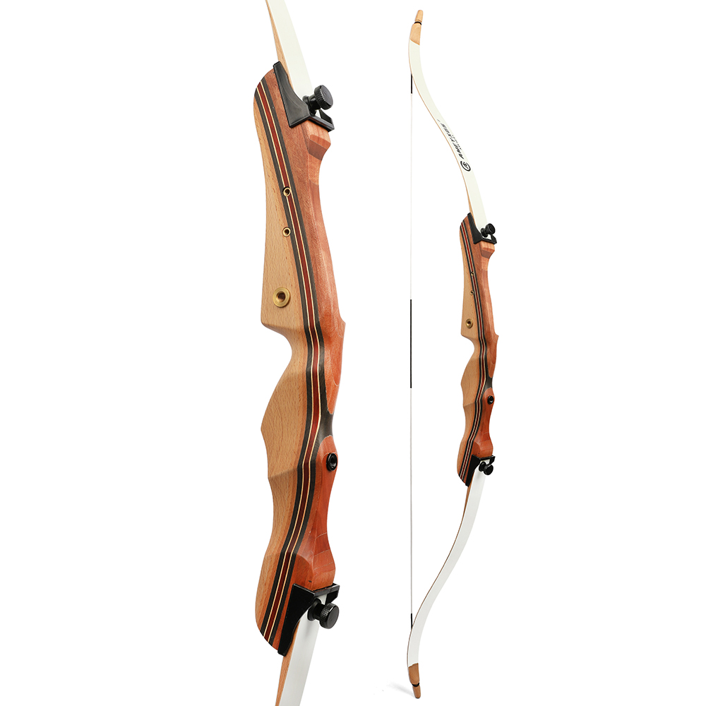 AMEYXGS 48" 54" Wooden Kids Recurve Bow for 7-12 Years Old-CHN Archery