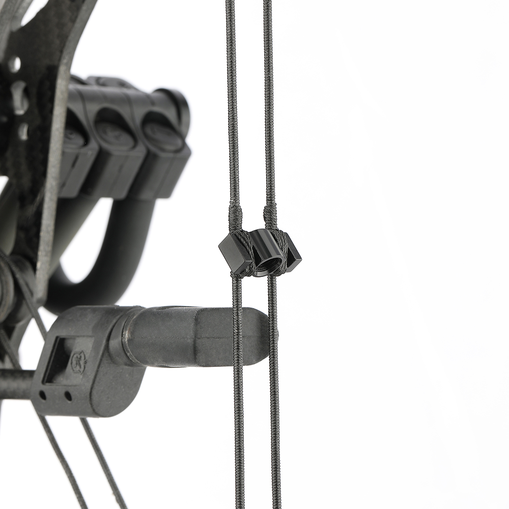 Aluminum bow peep sight for Double String Compound Bow