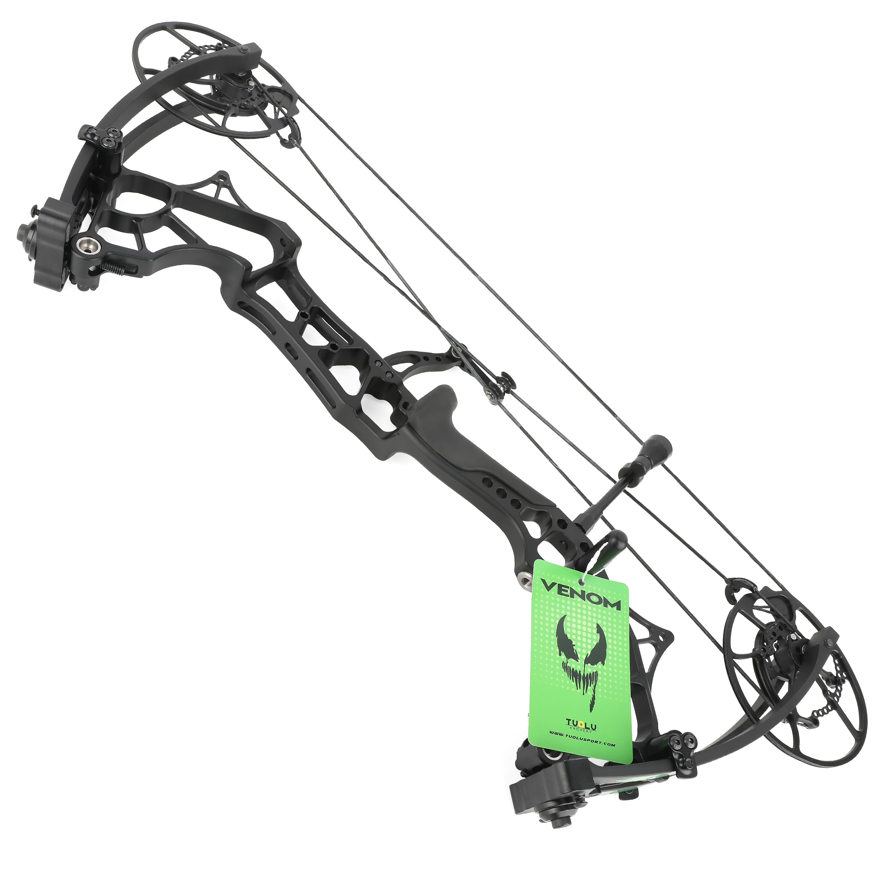 TUOLU VENOM 25.5" Short Axis Compound Bow for Archery Hunting-CHN Archery