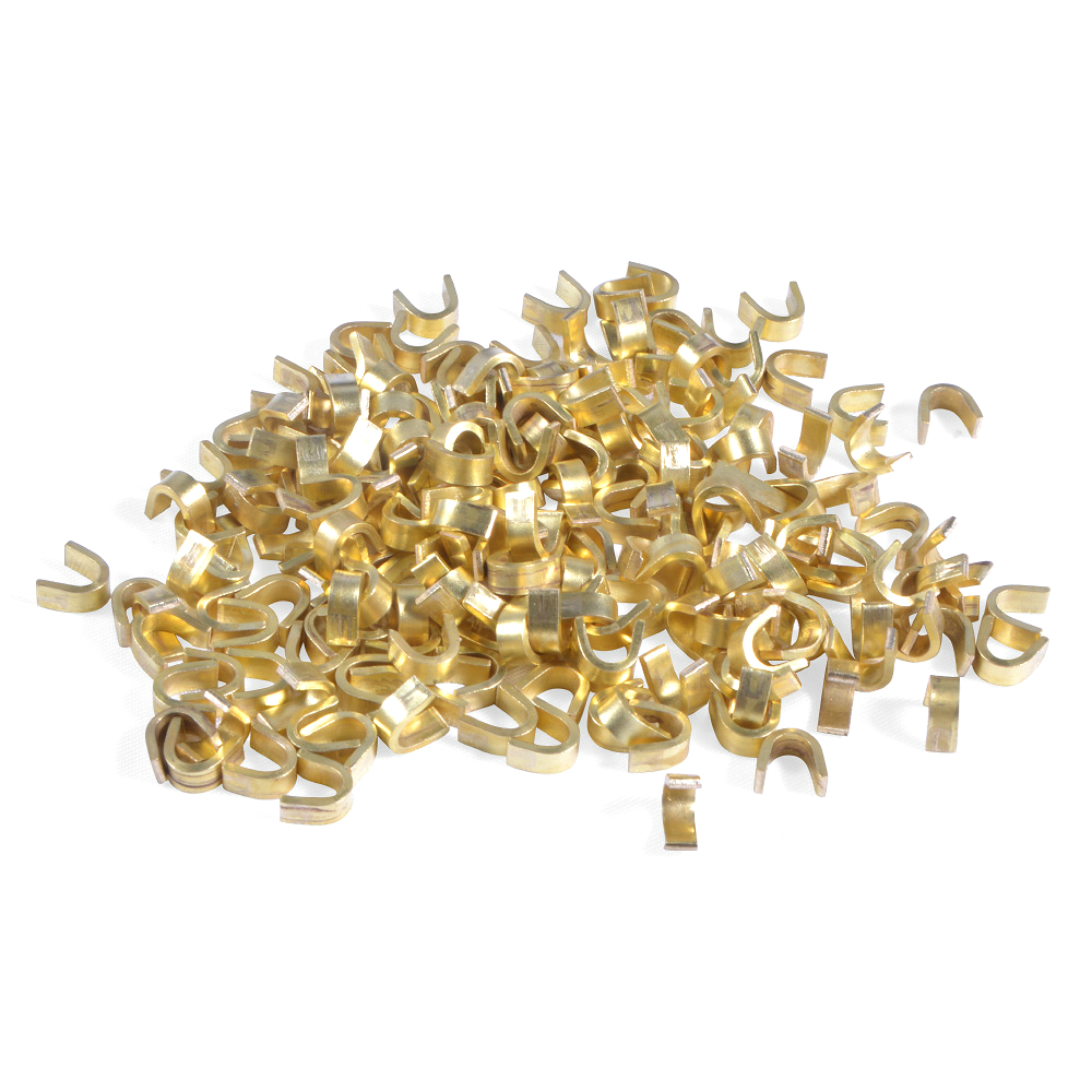 Clamp On Nocking Points Brass Red/Black Liner Archery (50 Pack)-CHN Archery