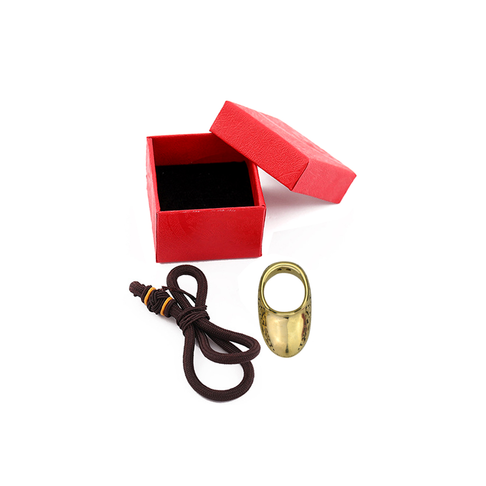 Archery Thumb Ring Brass for Eastern Archery Traditional Bow-CHN Archery