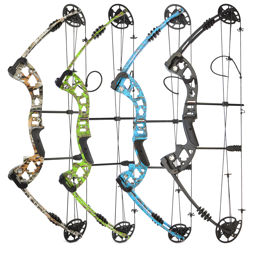 JUNXING BATTLESHIP PRO Compound Bow Archery Hunting Bow 30-55lbs RH/LH