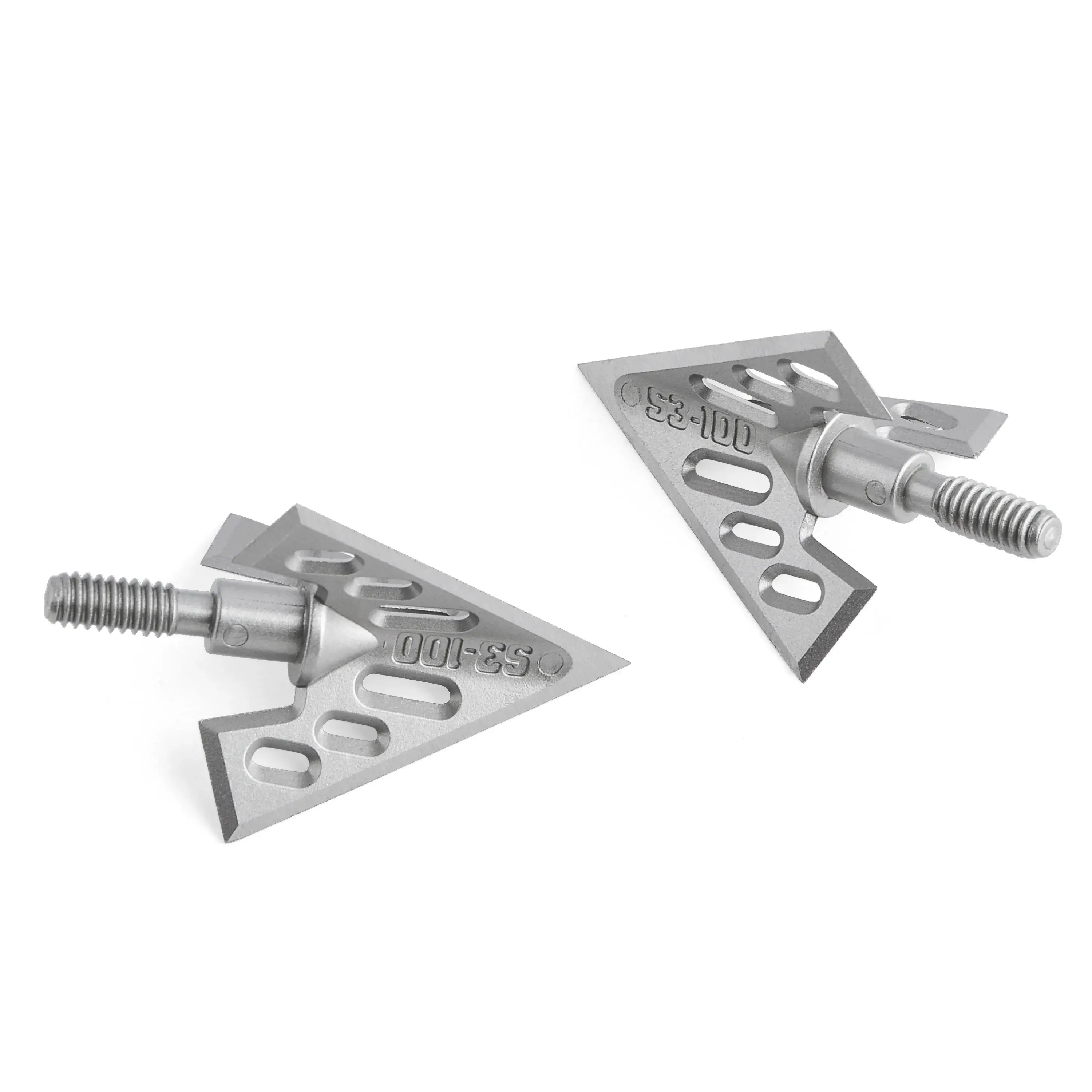 S3-100 Deep Penetration Broadheads for Compound 100 Grain (6 pack)-CHN Archery