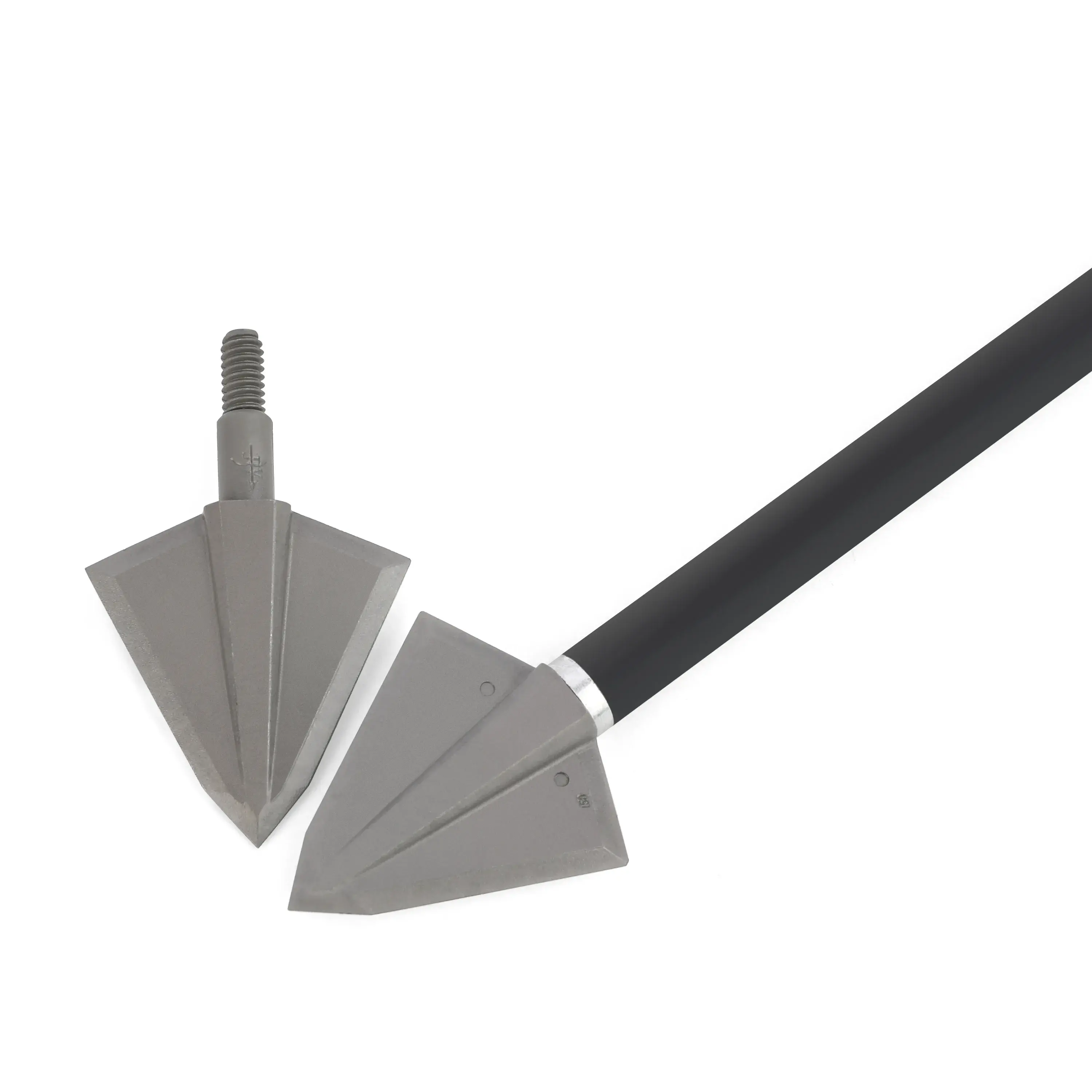 150 Grain Cutthroat ScrewIn Broadheads 2Blade Broadheads (12 Pack