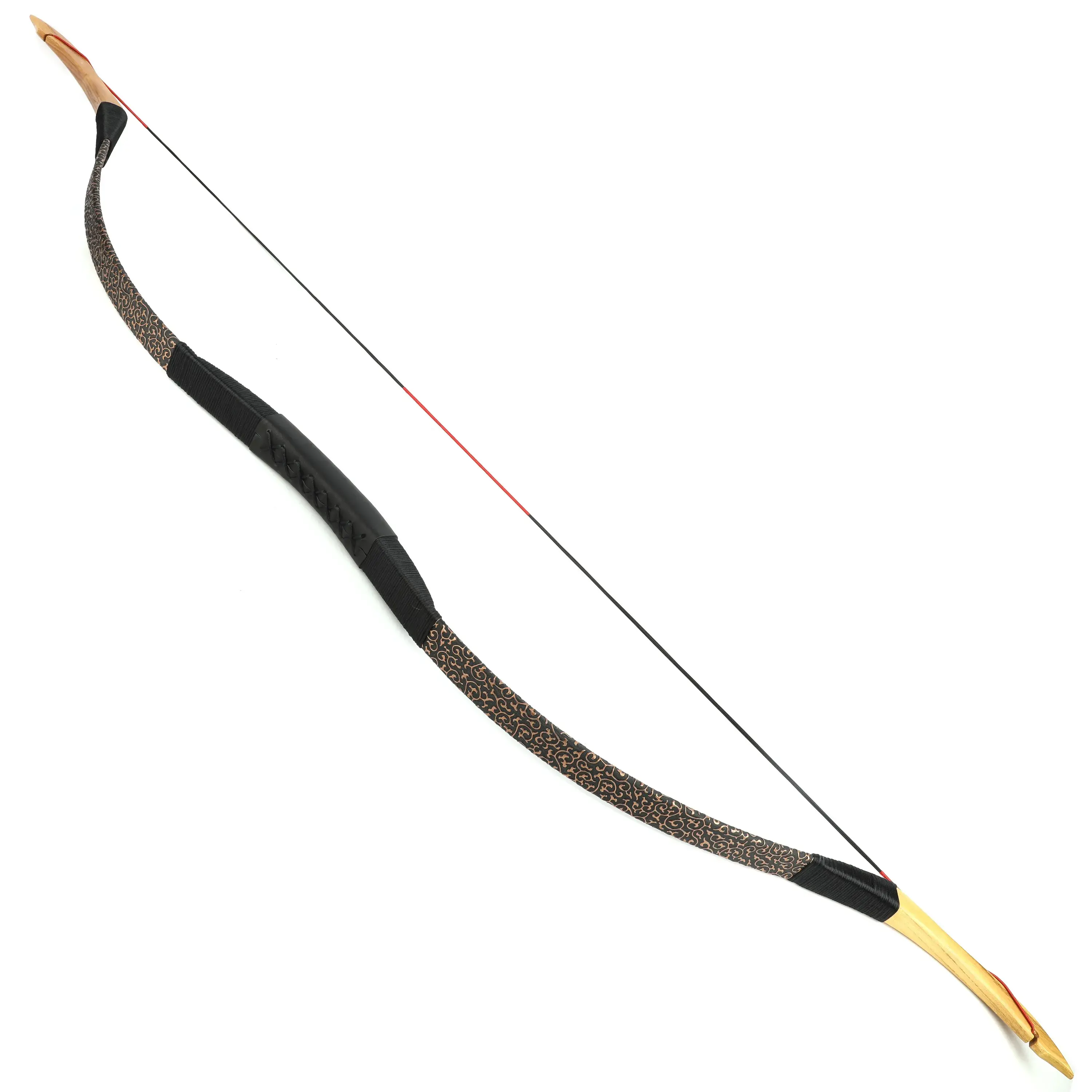 Leather Print Epoxy Resin Horsebow for Kids/Adults 12-50 lbs-CHN Archery