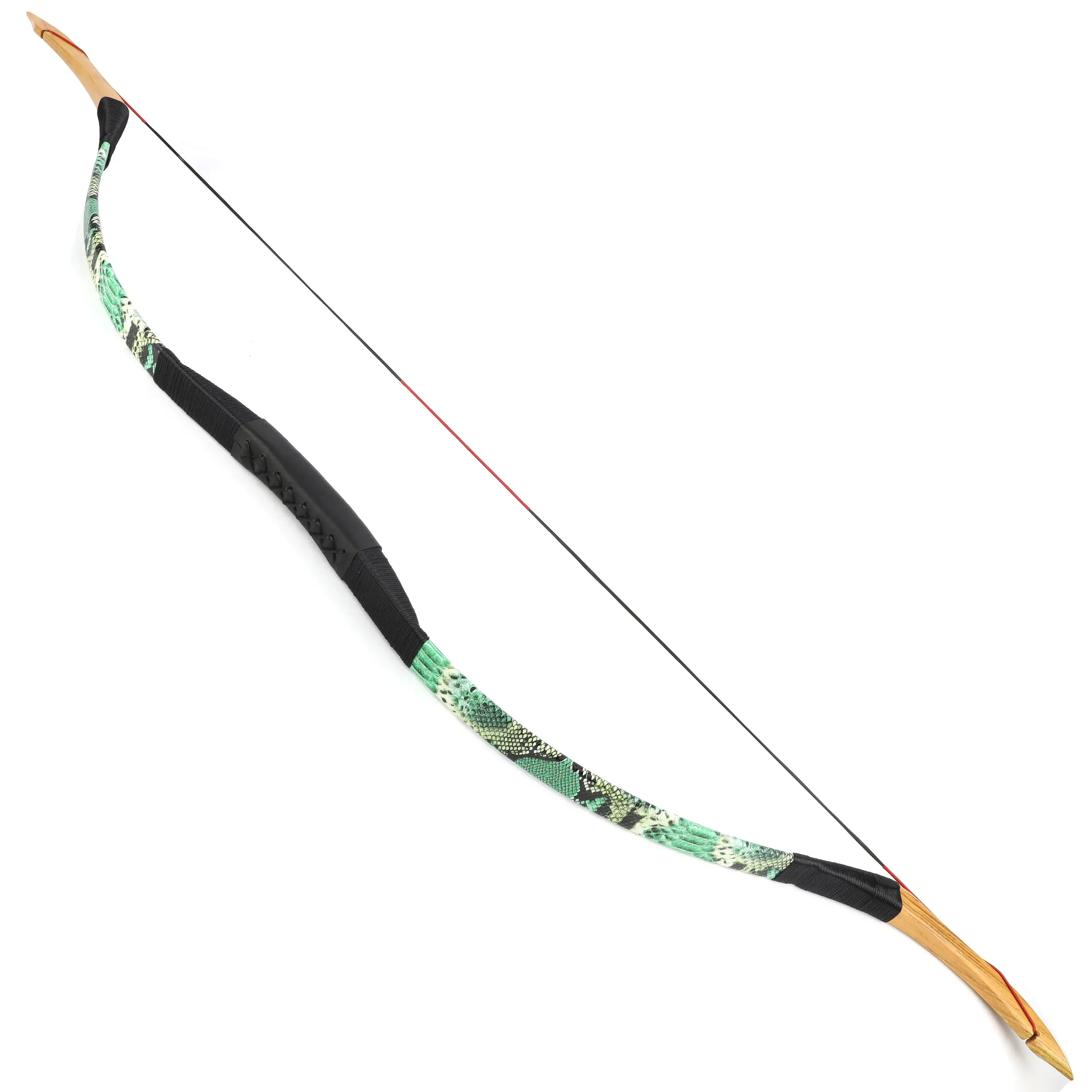 Leather Print Epoxy Resin Horsebow for Kids/Adults 12-50 lbs-CHN Archery