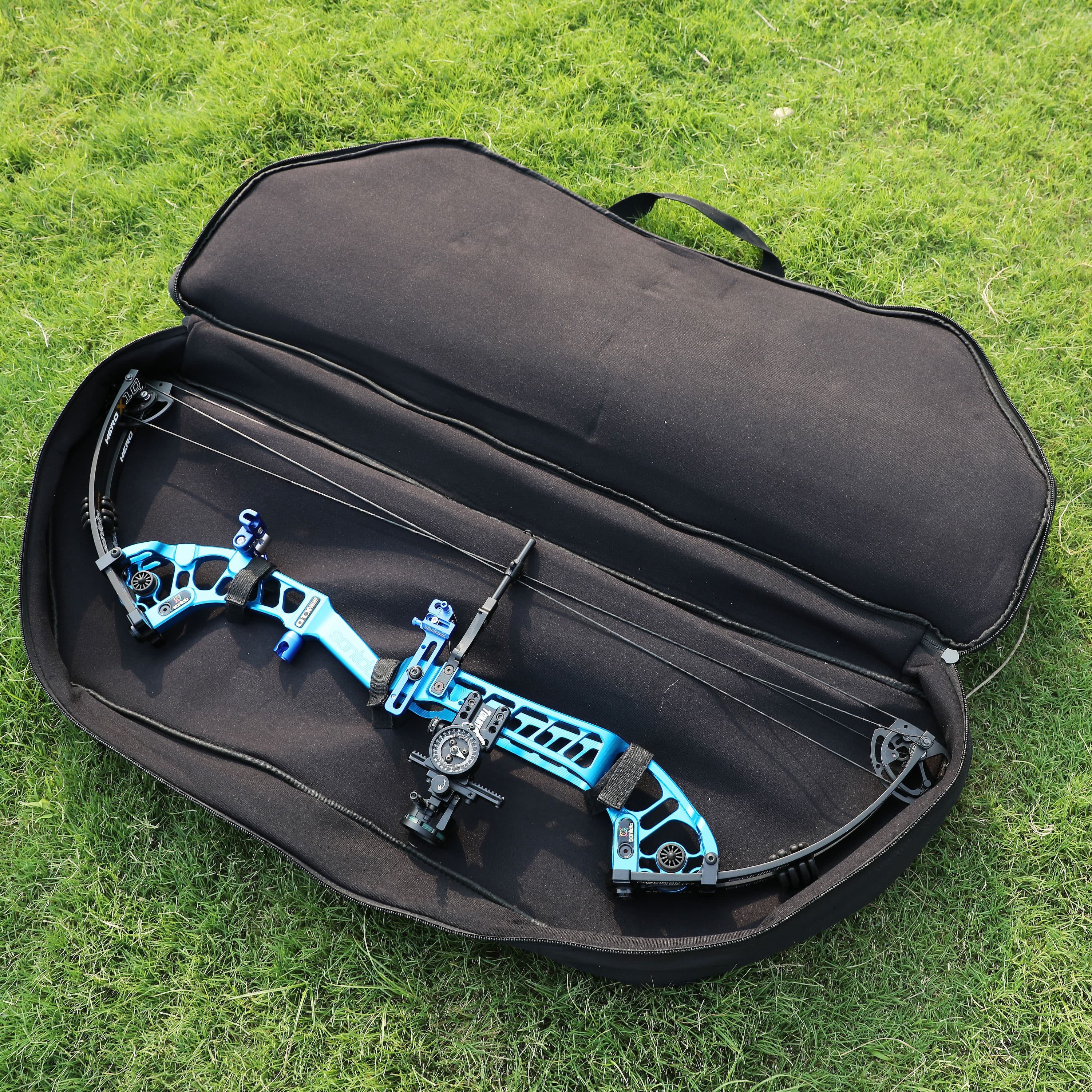 AMEYXGS Canvas Compound Bow Soft Bow Case for Bows up to 40" Axis-CHN Archery