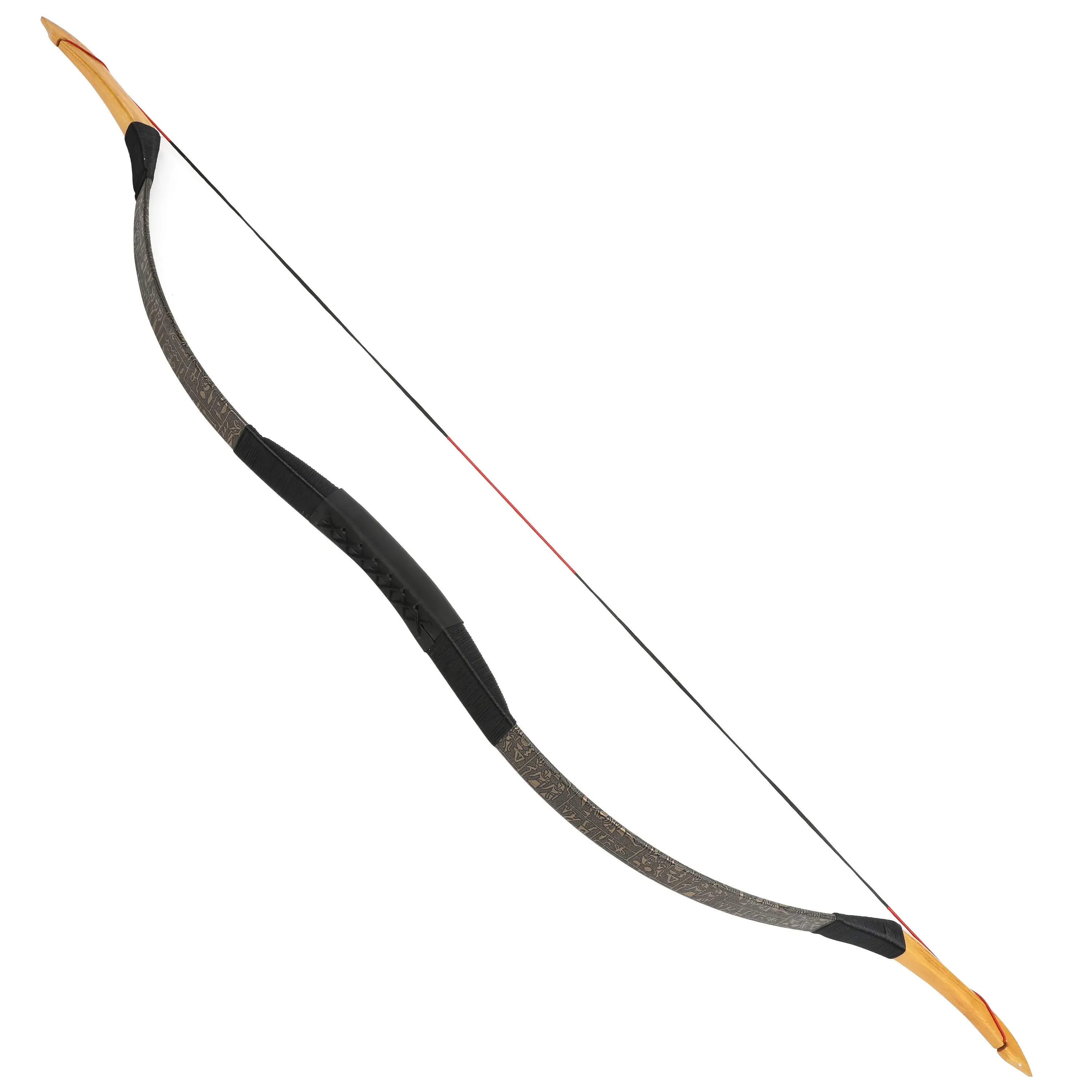 Leather Print Epoxy Resin Horsebow for Kids/Adults 12-50 lbs-CHN Archery