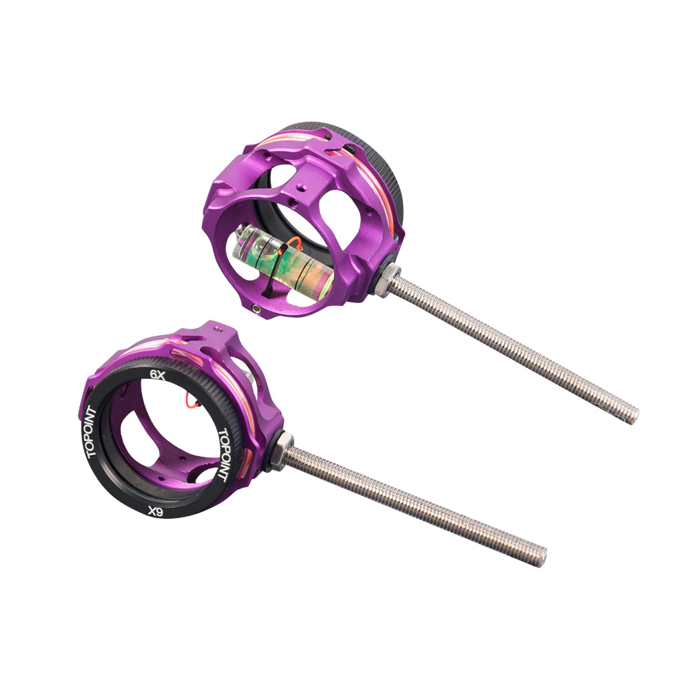 TOPOINT TP8710 Pro Compound Target Sight Scope 2X 4X 6X 8X Lens-CHN Archery