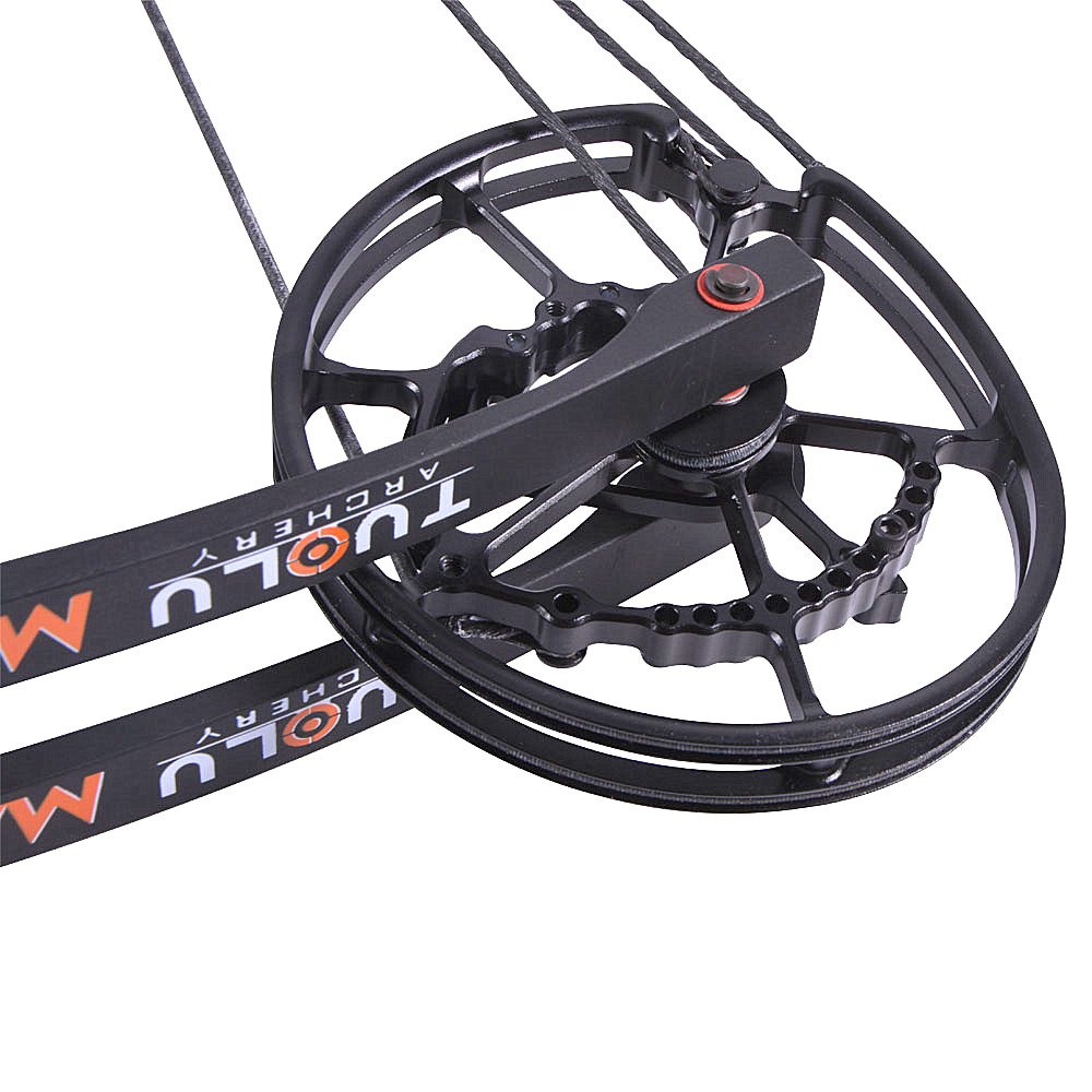 TUOLU Steel Ball Compound Bow Hunting Archery 3565 lbsCHN Archery
