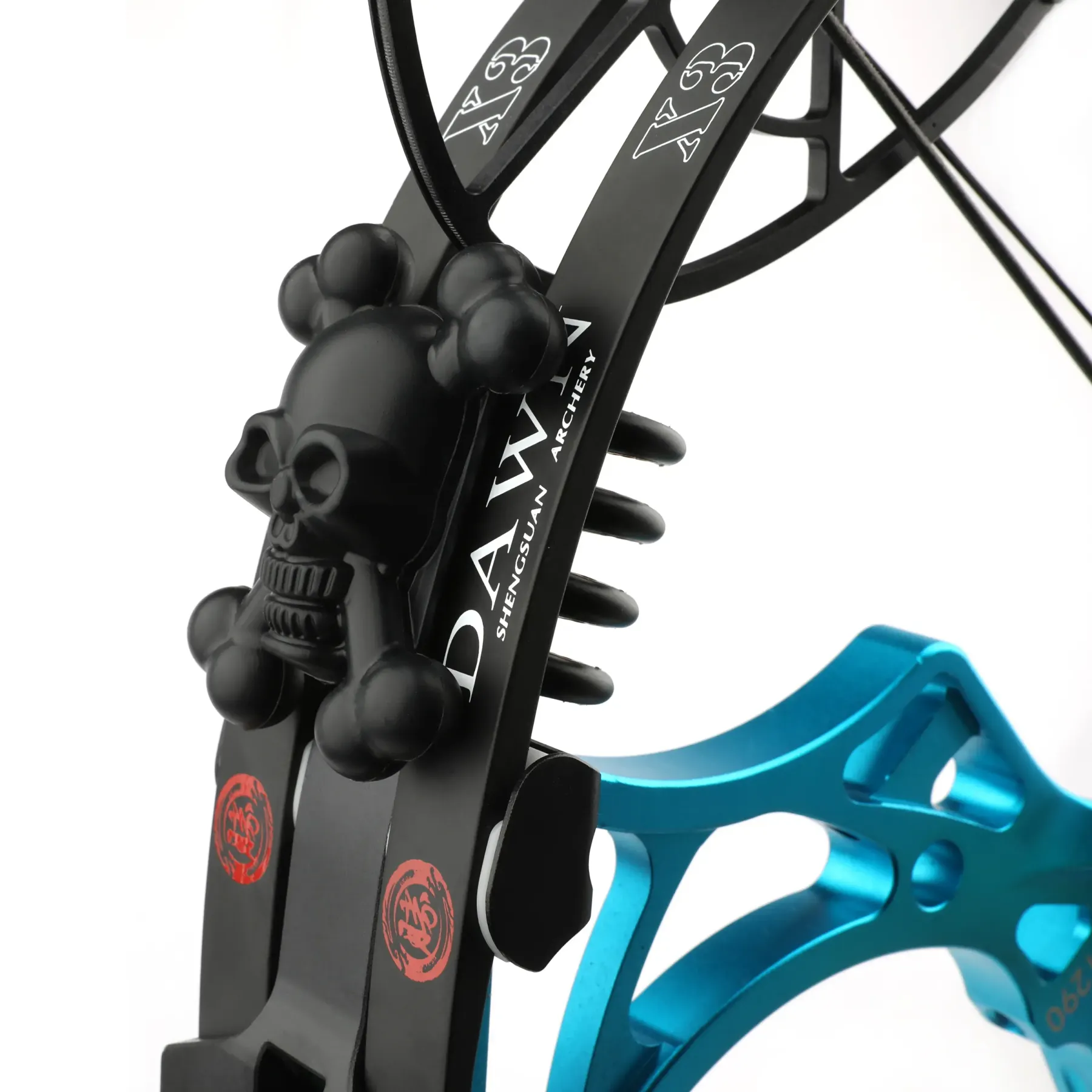 Split Limb Dampeners Rubber Mount for Compound BowCHN Archery