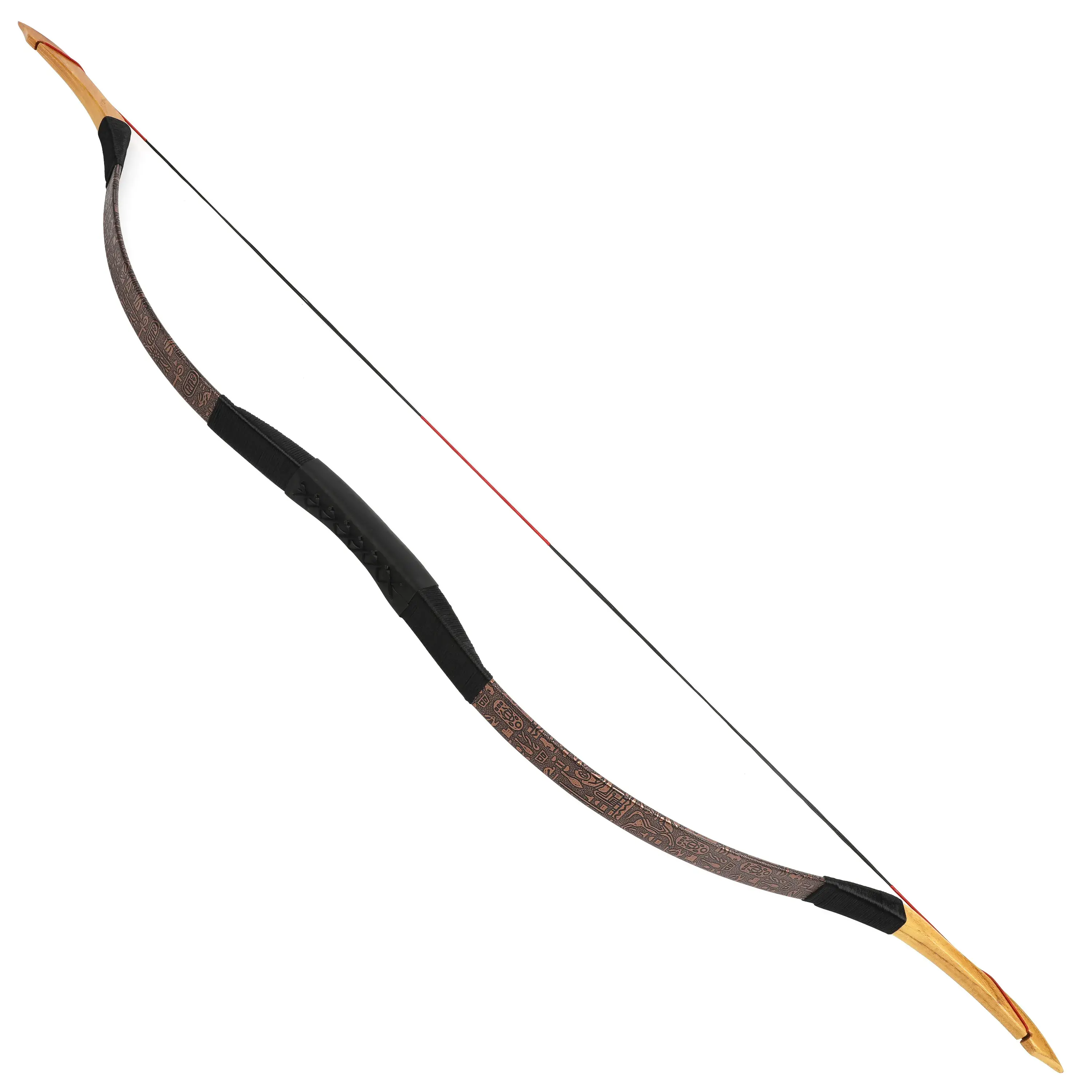 Leather Print Epoxy Resin Horsebow for Kids/Adults 12-50 lbs-CHN Archery