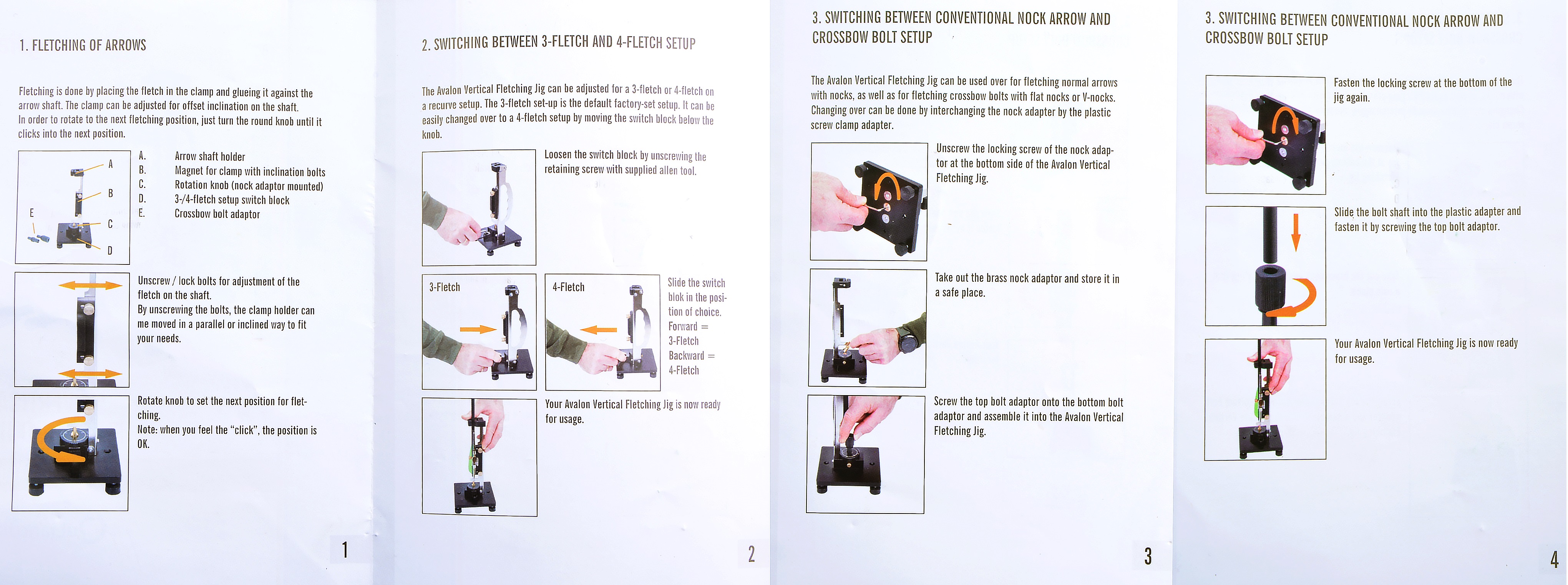 Arrow Fletching Jig - Vertical Fletcher Arrow Building Tool AKT-QT515B-CHN Archery