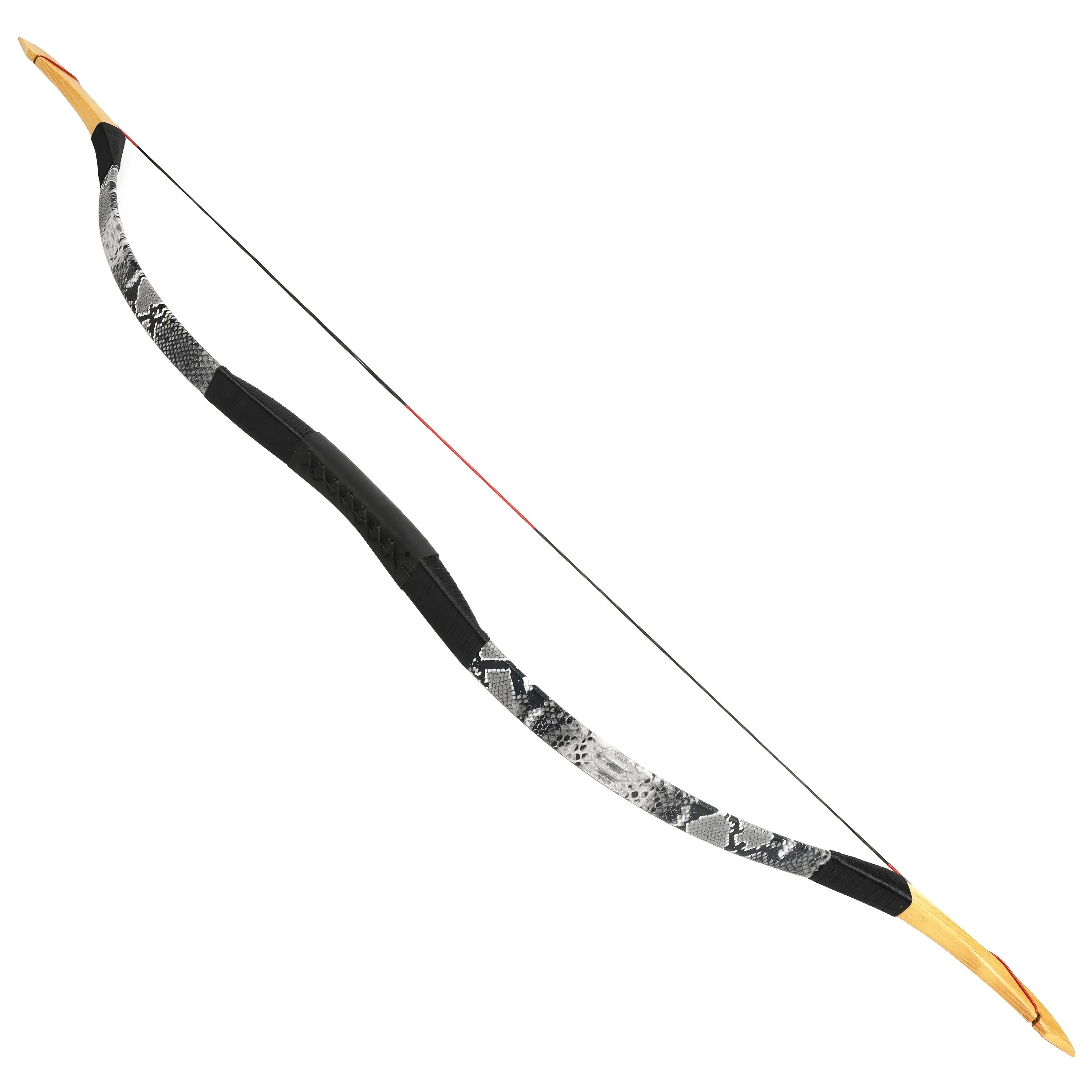Leather Print Epoxy Resin Horsebow for Kids/Adults 12-50 lbs-CHN Archery