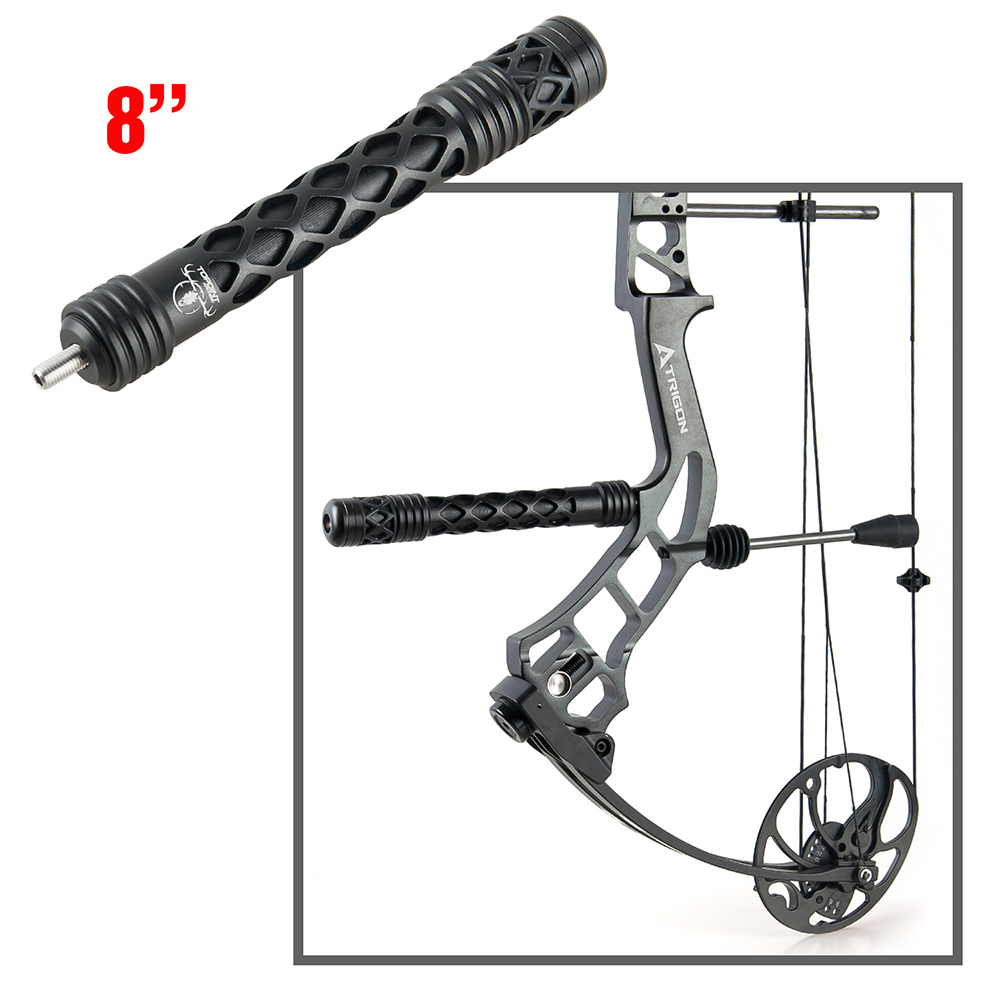 TOPOINT TP623 5" 8" Hunting Bow Stabilizer CNC Aluminum-CHN Archery