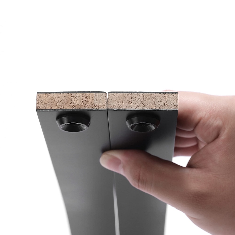 BLACK HUNTER 60" Traditional Metal Hunting Recurve Bow 20-55 lbs-CHN Archery