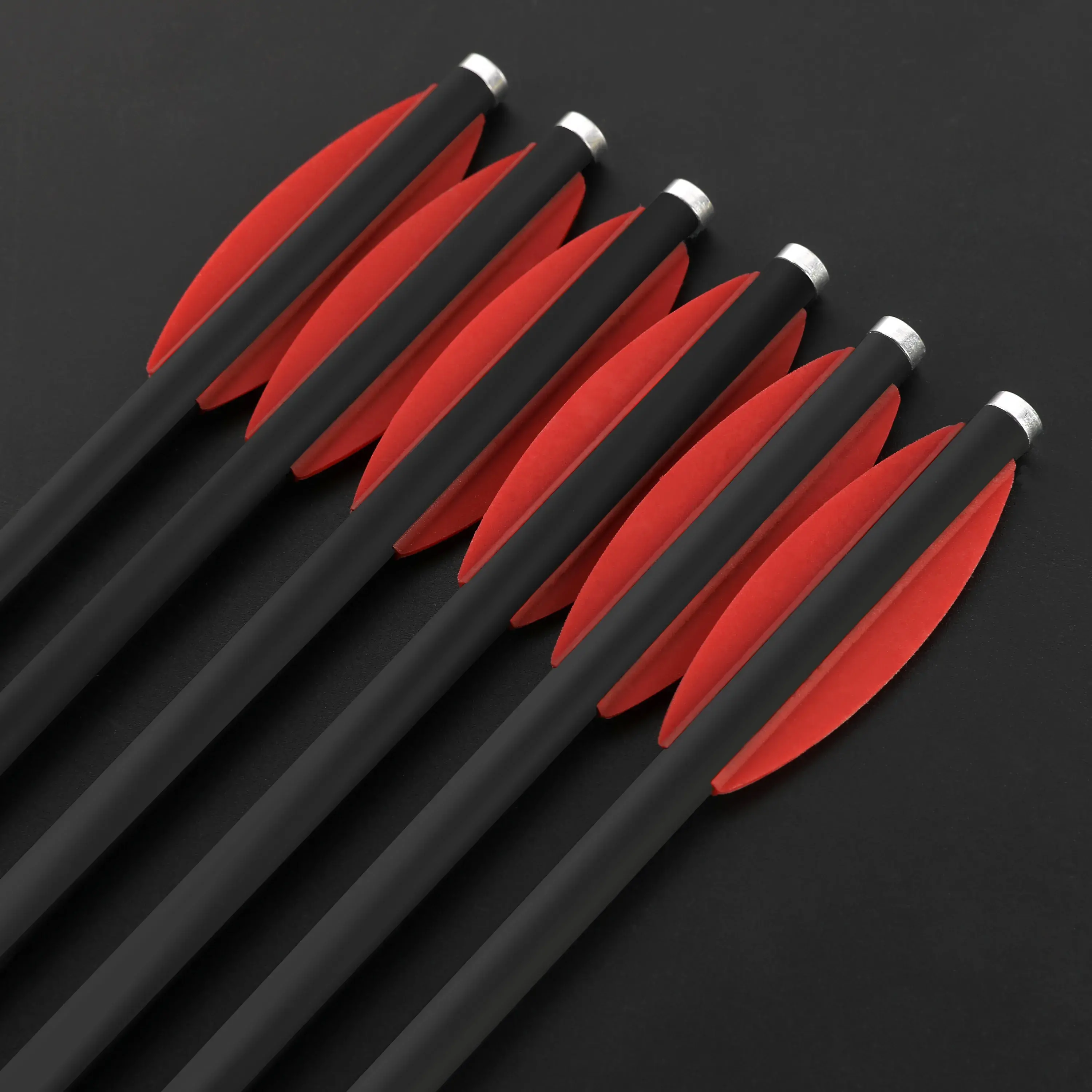 SHARROW 7.08" Carbon Crossbow Bolts 4.2 mm Crossbow Arrows (12 Pack)-CHN Archery