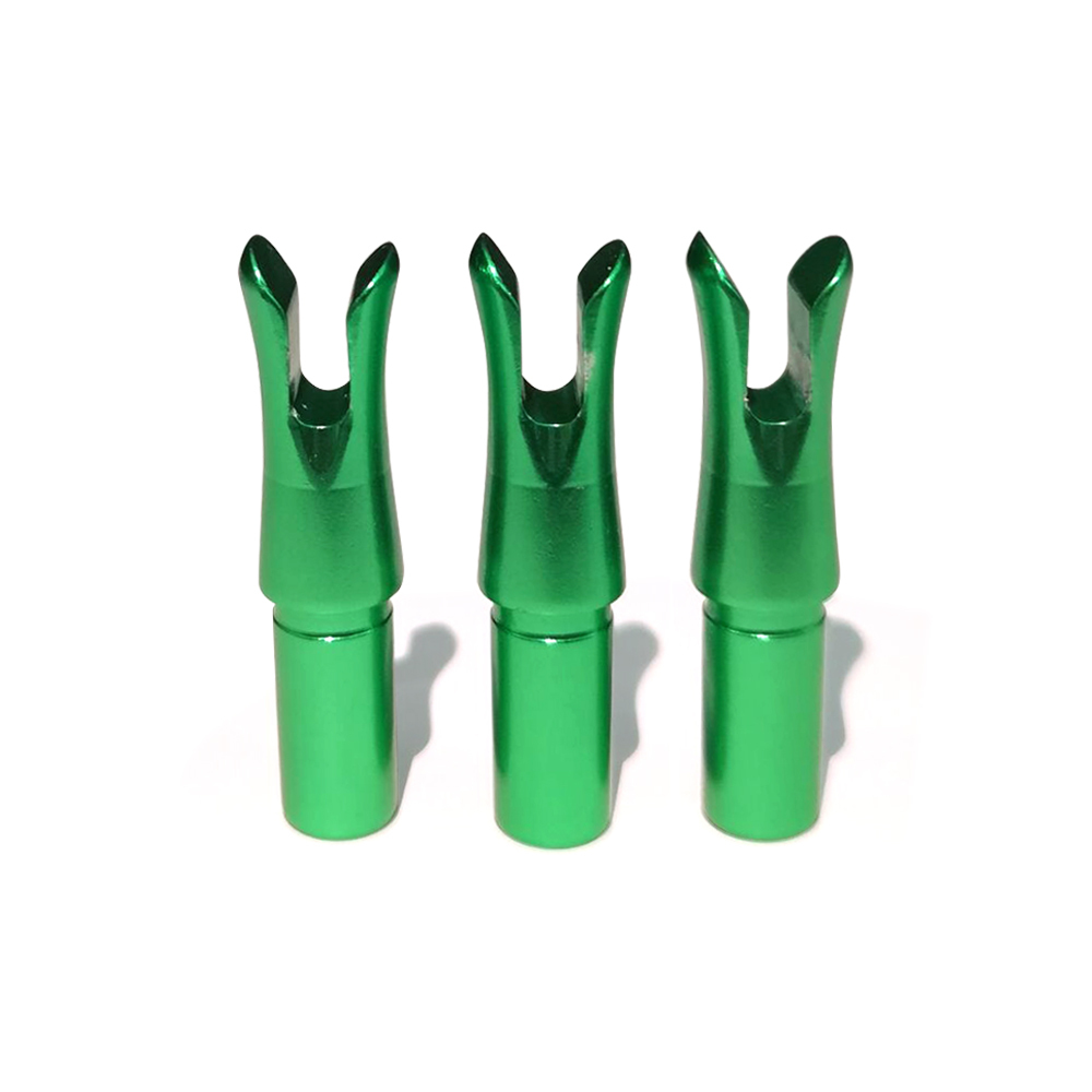 Speed Nocks Aluminum Arrow Nocks for 6.2 mm/.244" Arrows (3 Pack)CHN