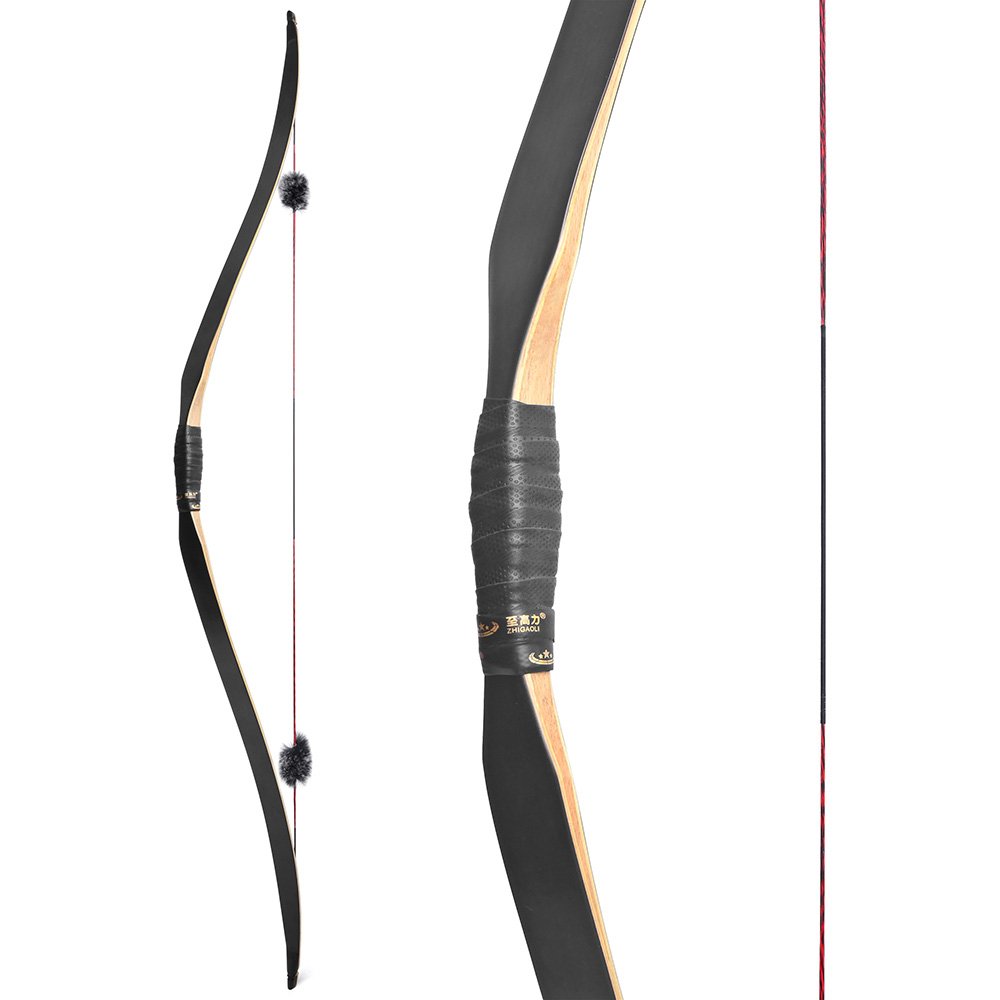 58" Traditional Wood Longbow Egyptian Long Bow 1550 lbs