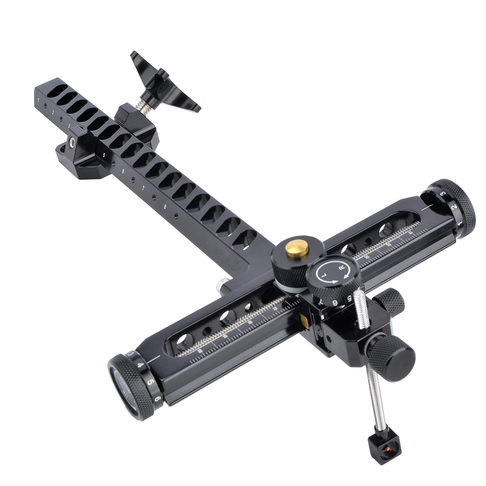 AKT-QT501B Adjustable Target Recurve Bow Sight Single Pin RH-CHN Archery