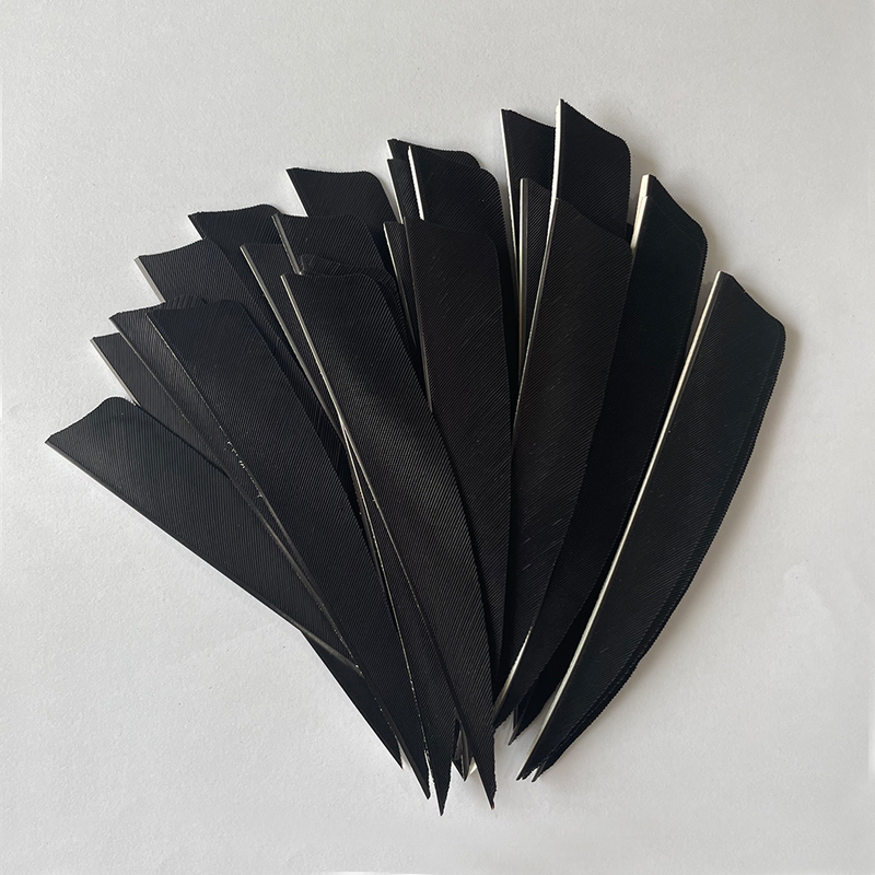 Arrow Feathers Archery 3" 4" 5" Shield Cut Solid Color RW (50 Pack)-CHN Archery