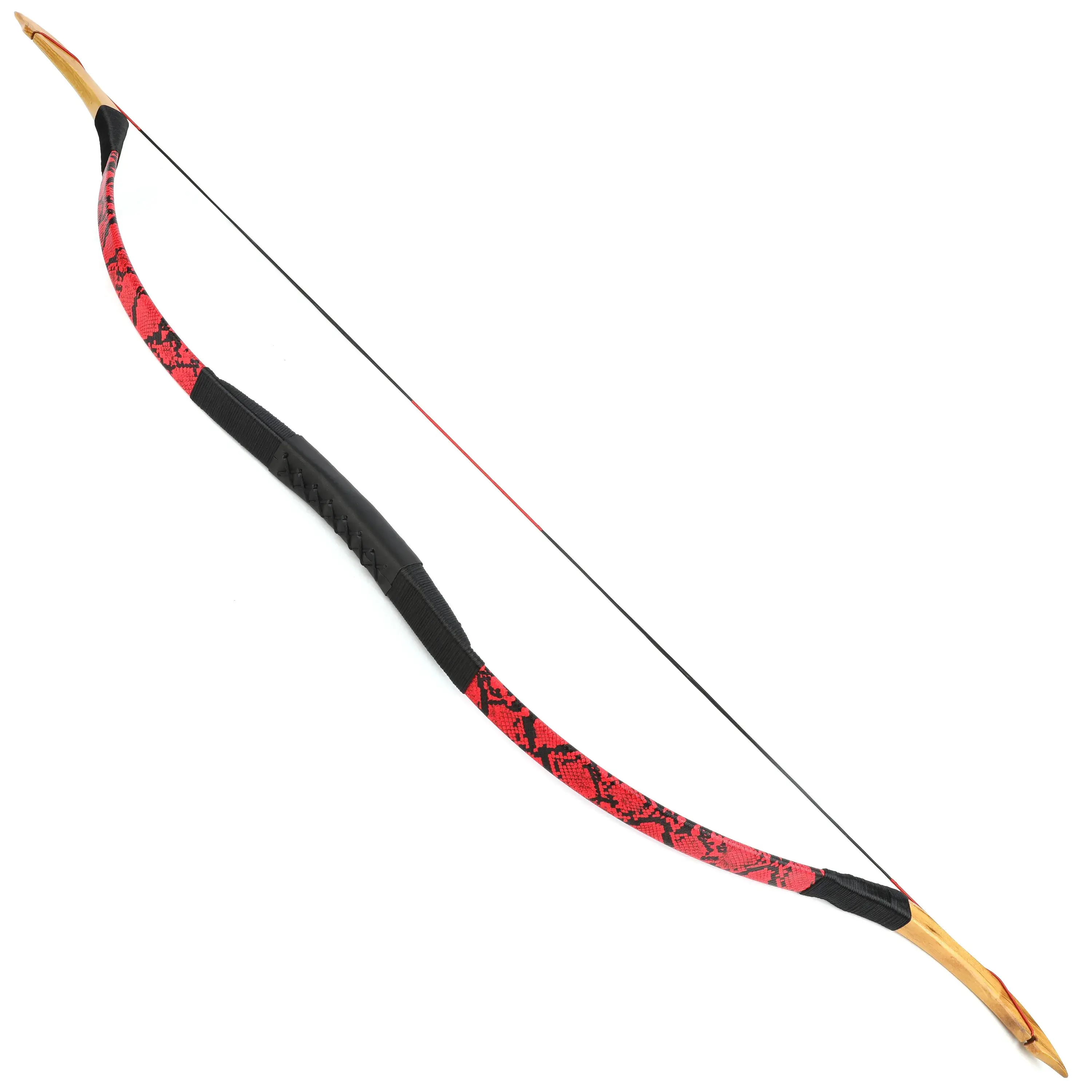 Leather Print Epoxy Resin Horsebow for Kids/Adults 12-50 lbs-CHN Archery